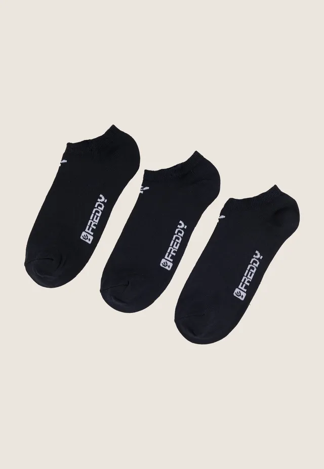 freddy-pack-3-calzini-fantasmino-donna-in-misto-cotone image 1