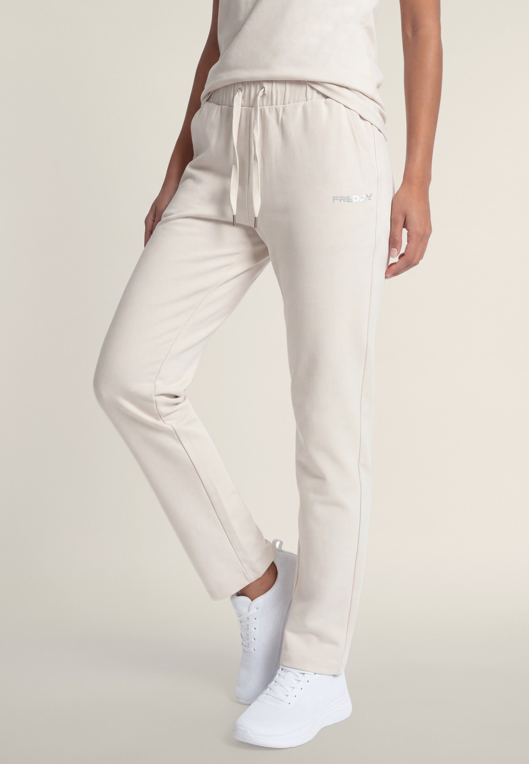 freddy-pantaloni-regular-soft-touch-con-fianchi-logati-pantaloni-tuta-gamba-drit image 8