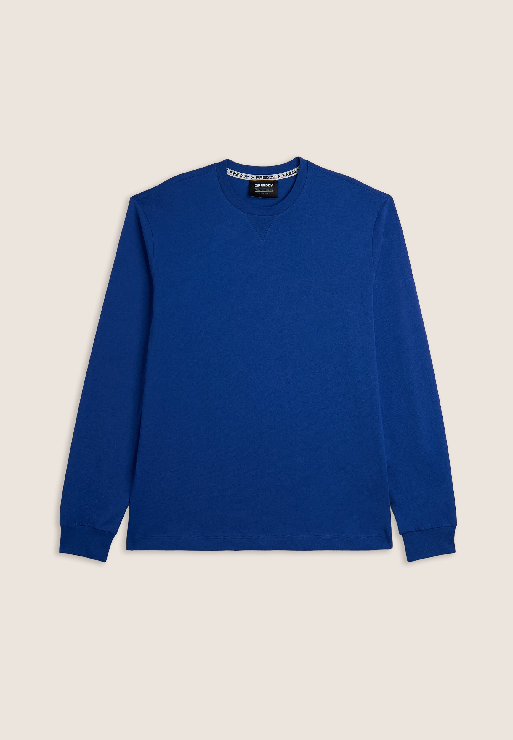 freddy-wr-up-t-shirt-manica-lunga-con-polsini-in-jersey-cotone image 7