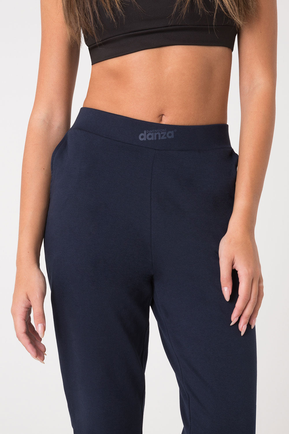 dimensione-danza-pantalone-jersey-stretch-con-tasche-e-polsino image 4