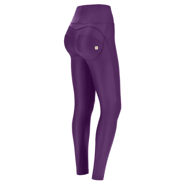 freddy-pantaloni-push-up-wr-up-similpelle-vita-alta-skinny image 1