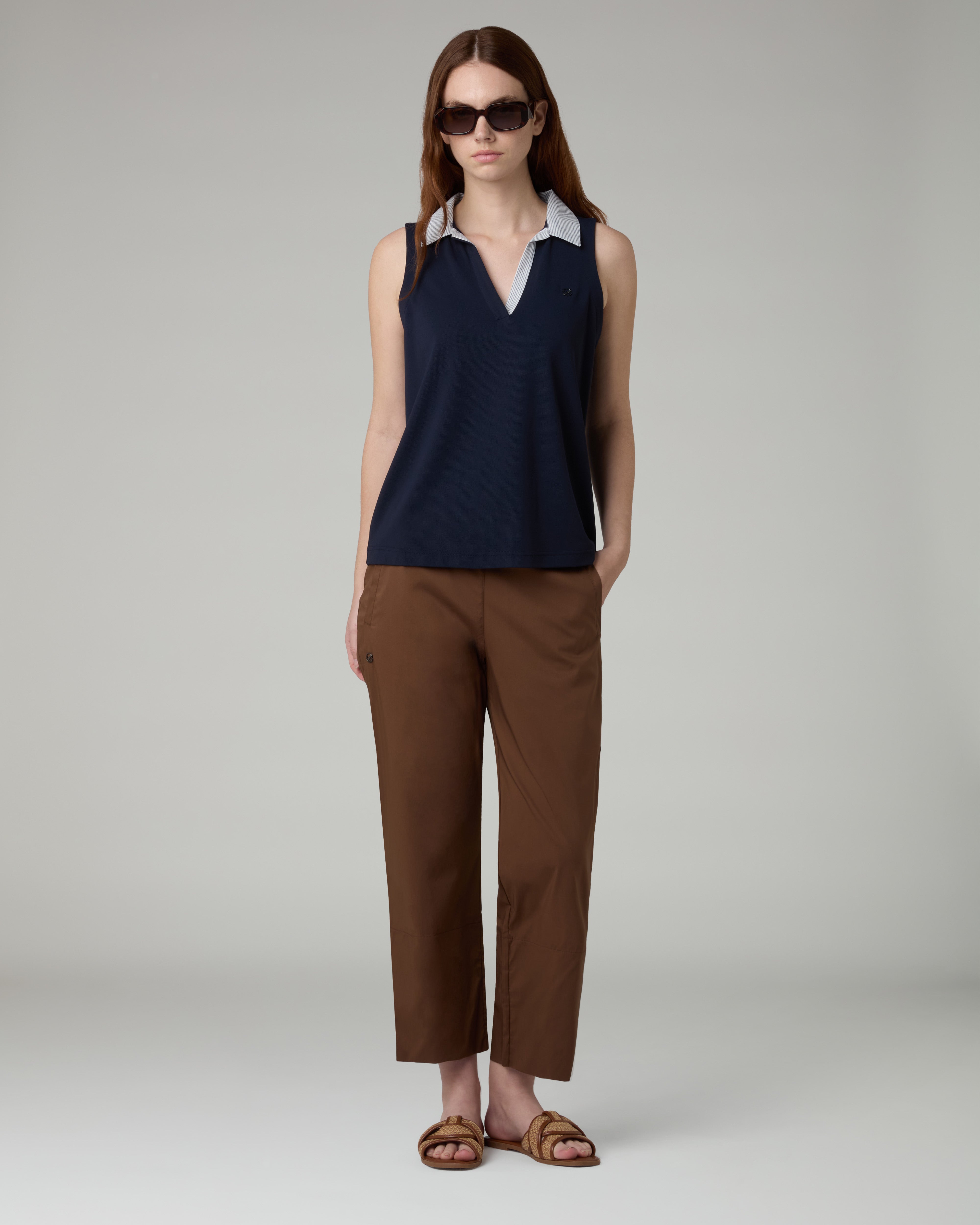 australian-fresh-cotton-trousers-pantalone-cotone-e-nylon-cannella image 2
