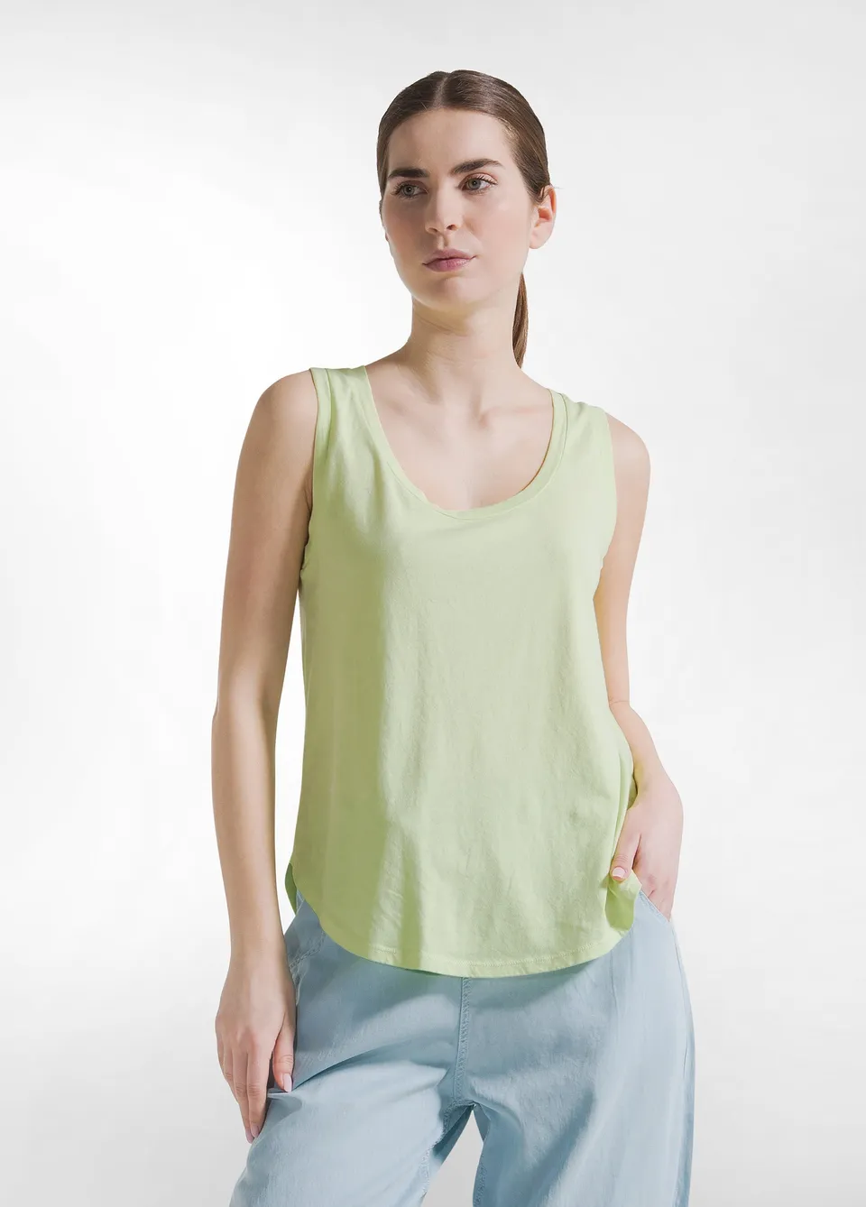 deha-top-comfort-in-jersey-organico-giallo image 1
