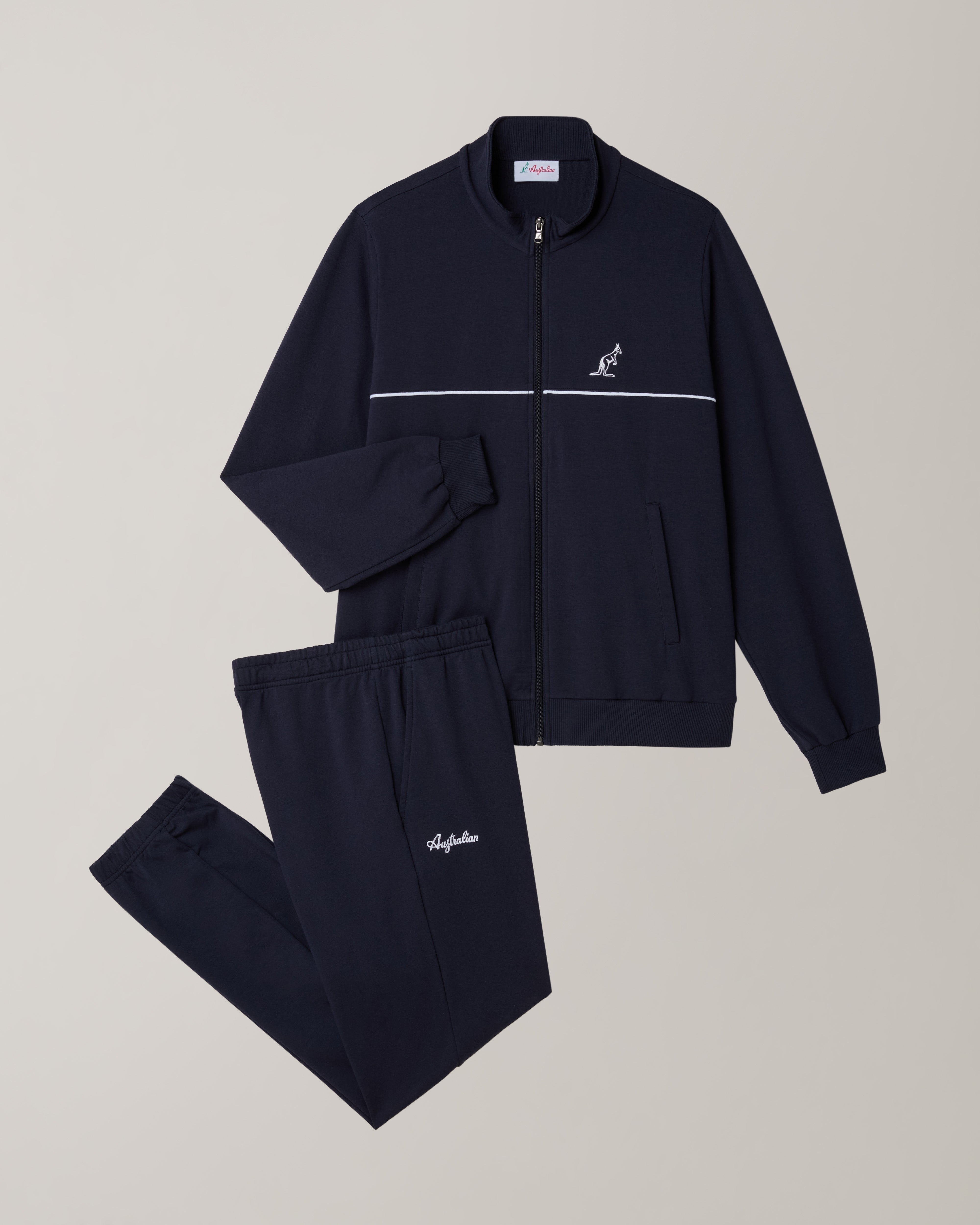 australian-essential-line-tracksuit-tuta-felpa-blu-eclipse image 8
