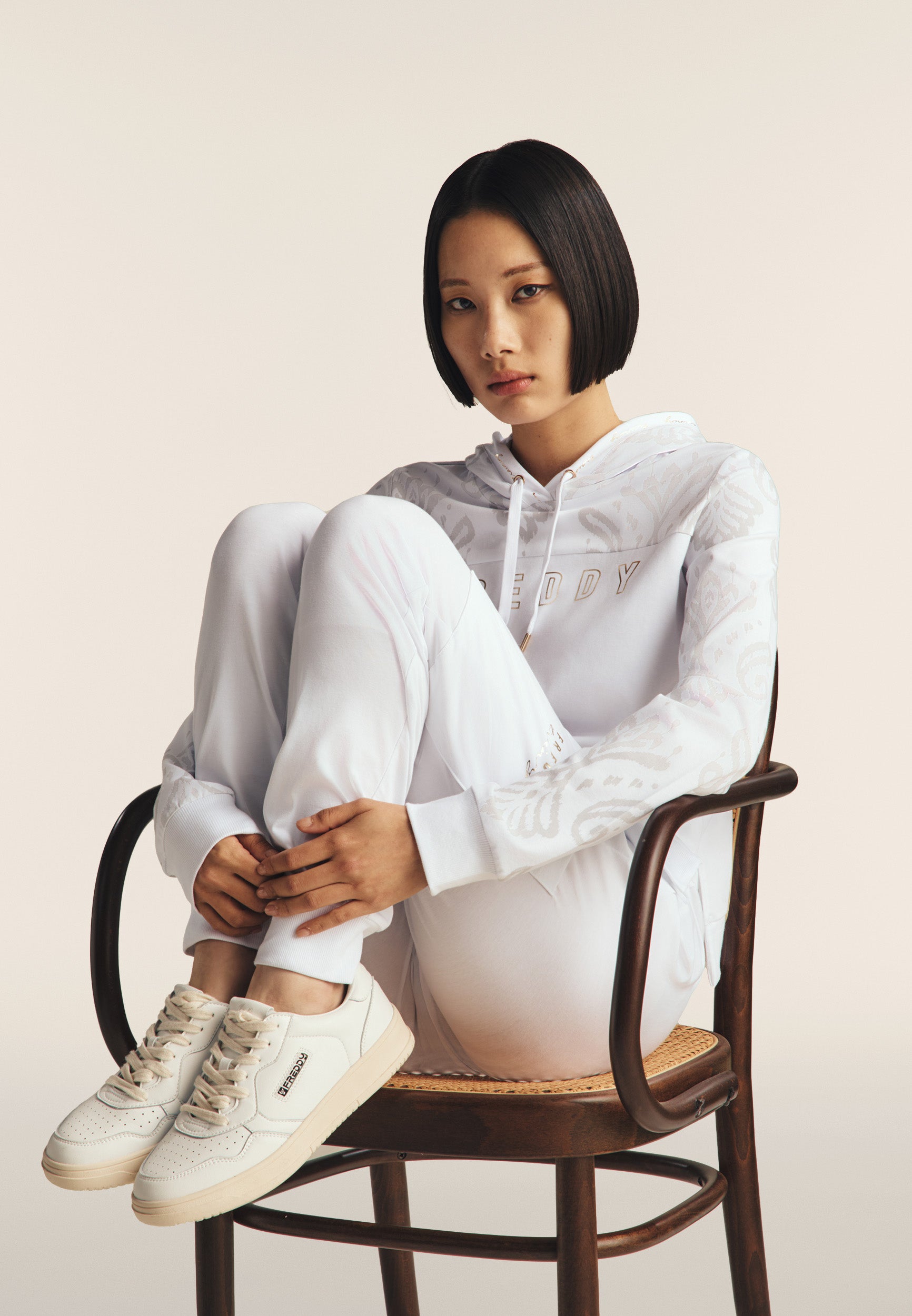 freddy-pantaloni-sportivi-donna-con-fascia-vita-floreale image 3