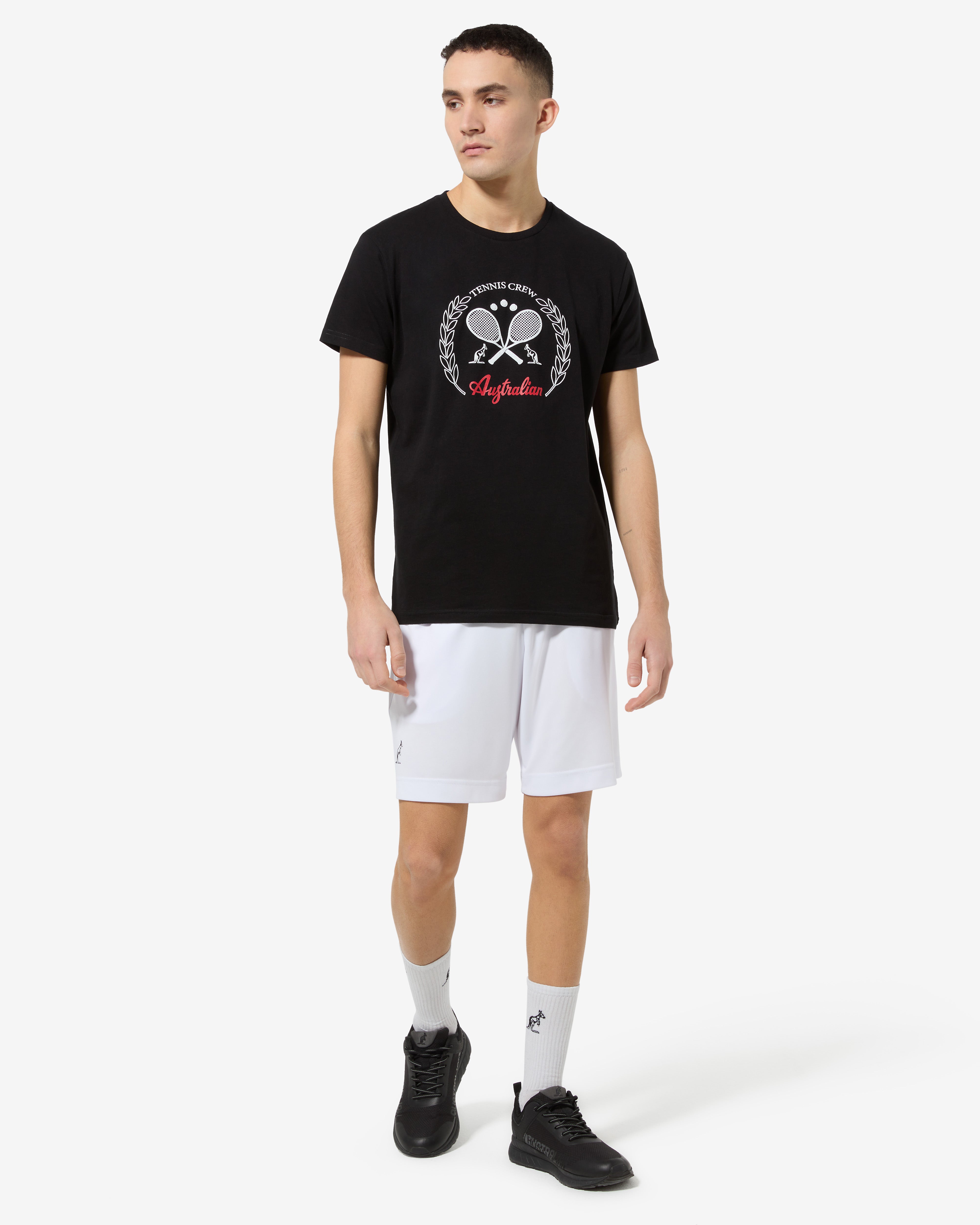 australian-tennis-crew-t-shirt-cotone-nero image 4