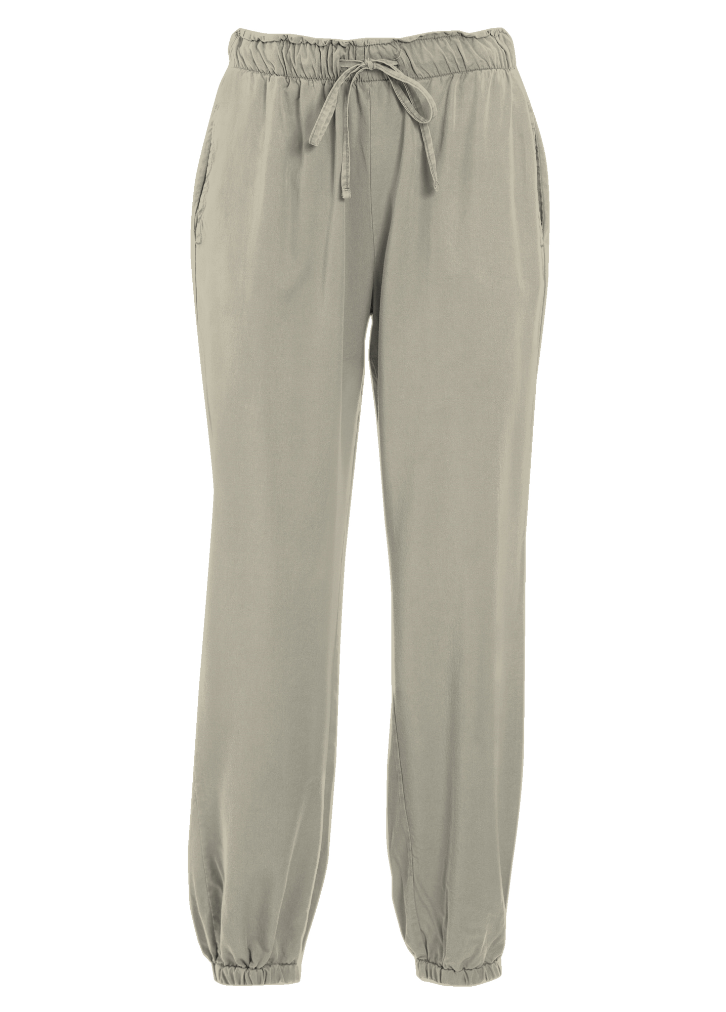 deha-pantalone-jogger-beige-in-viscosa-crepe image 5