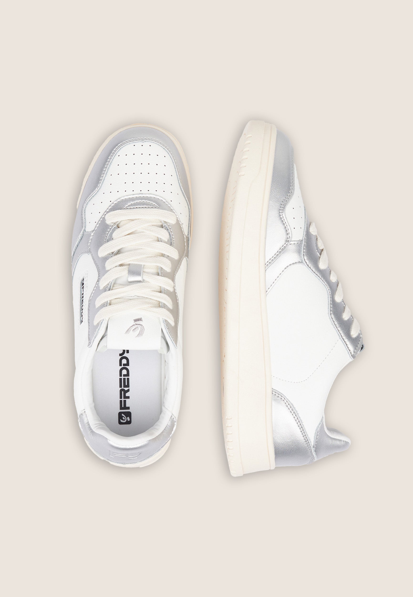 sneakers-donna-freddy-in-pelle-stile-basket-con-suola-gripwalk image 6