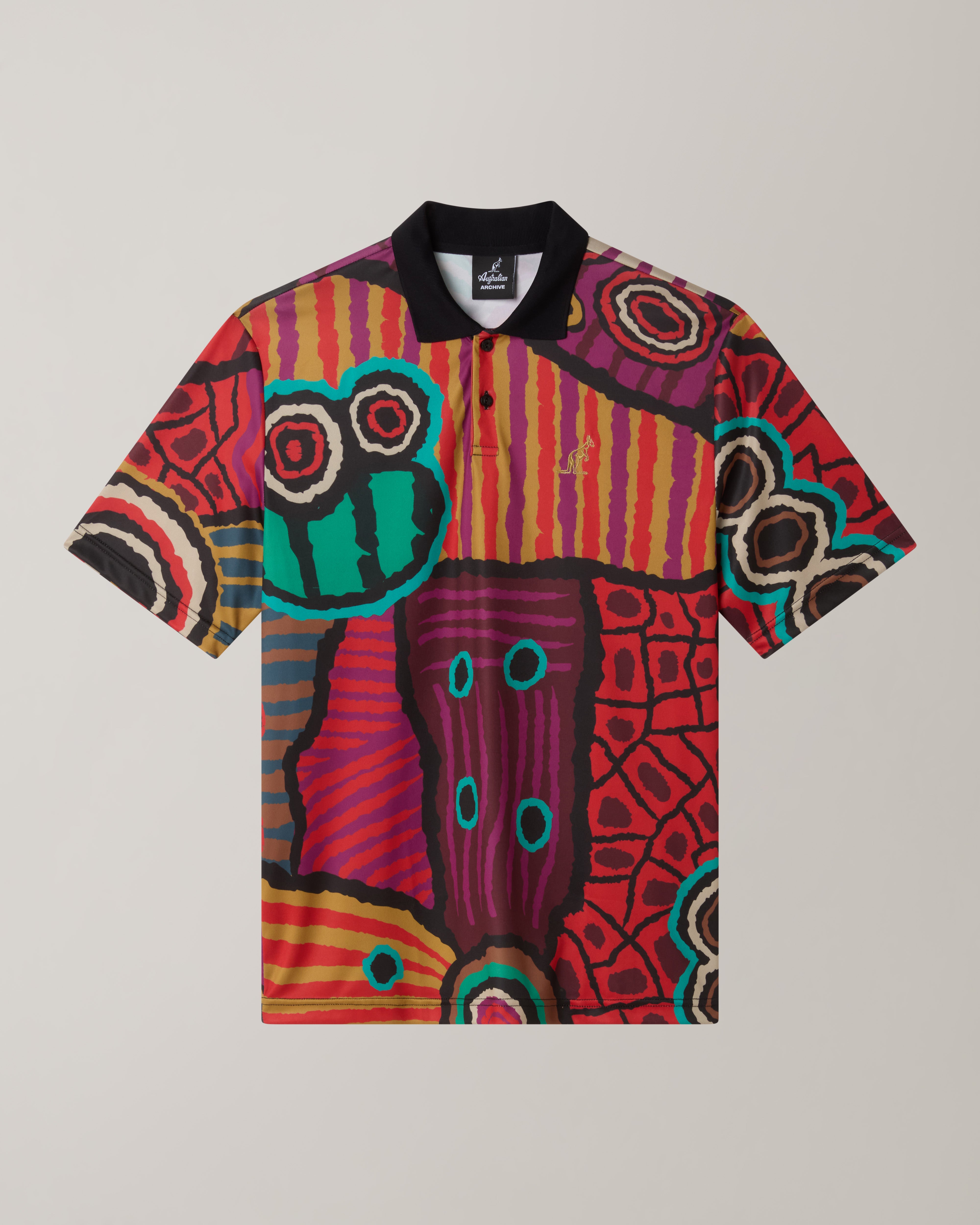 australian-jagera-polo-shirt-polo-tennis-elasticizzata-bordeaux-stampa-all-over image 5