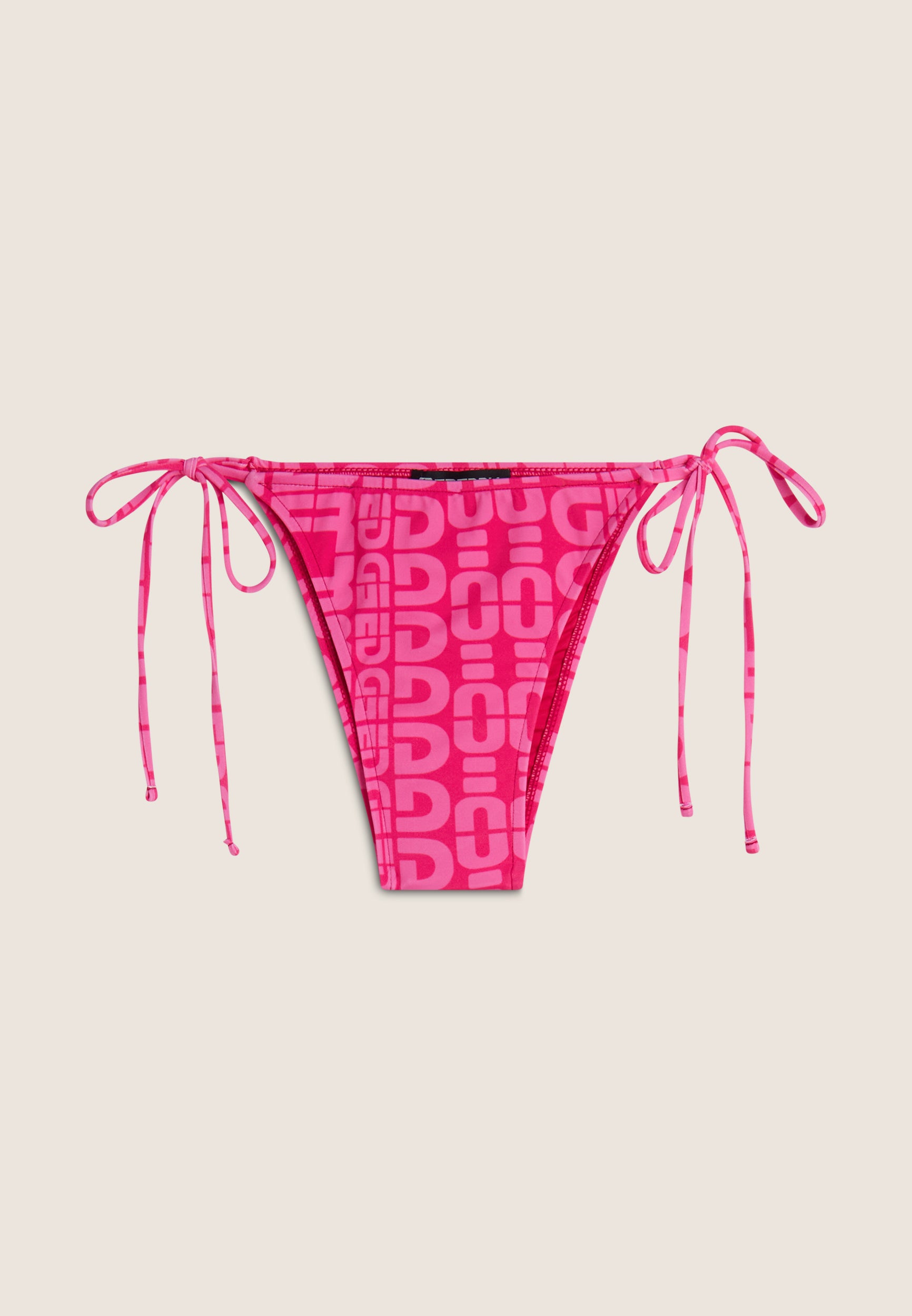 freddy-slip-bikini-donna-con-logo-all-over-e-laccetti-laterali image 6