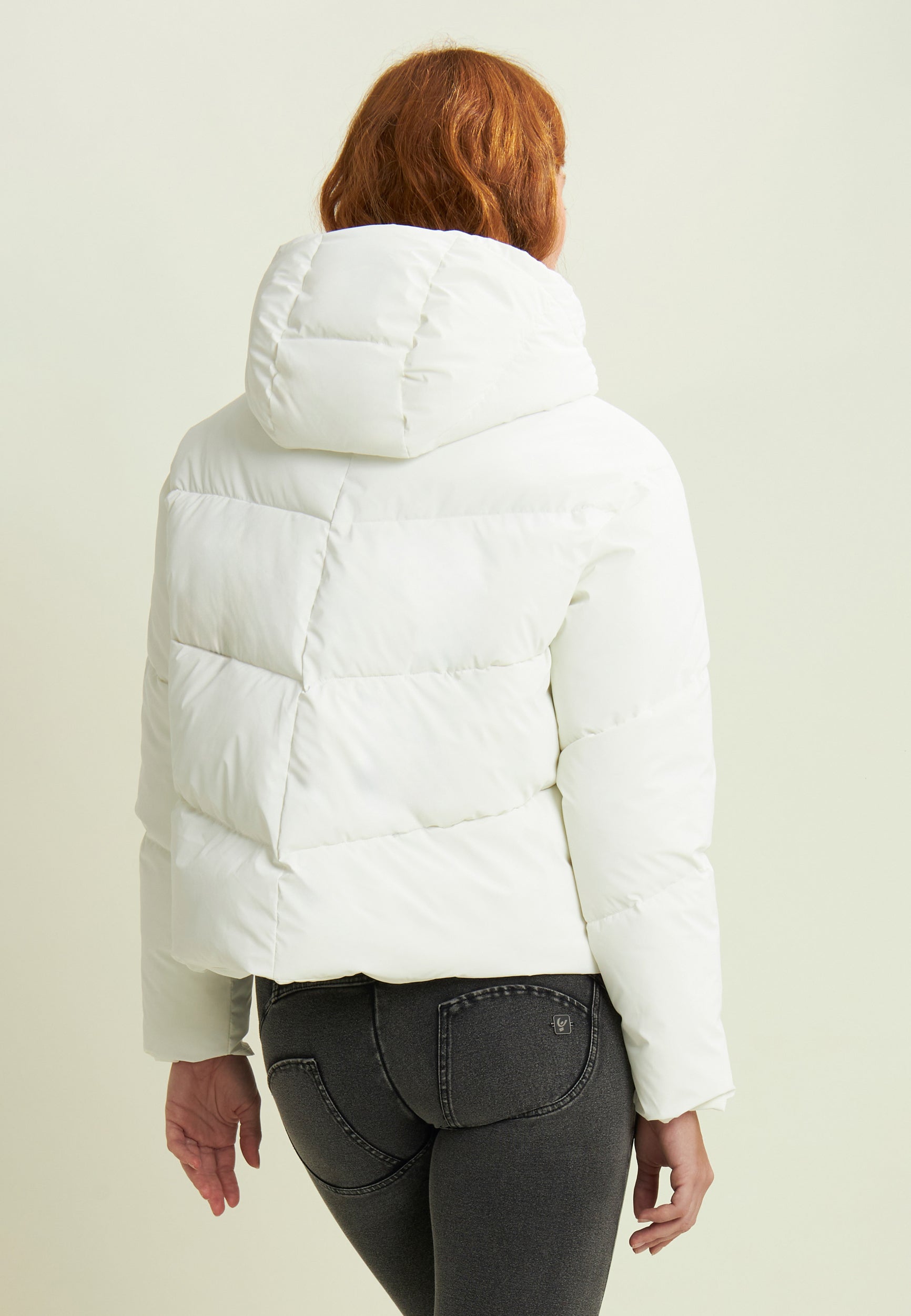 freddy-piumino-cropped-donna-con-collo-alto-e-coulisse-regolabile image 3