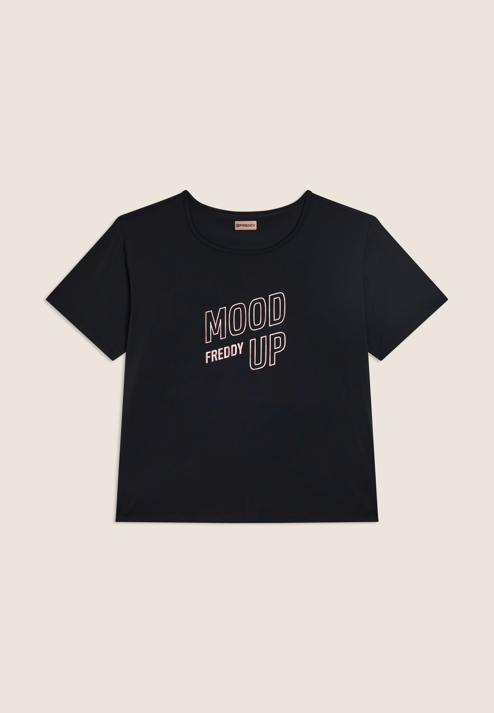freddy-mood-up-t-shirt-cropped-ampia-in-jersey-tecnico image 1
