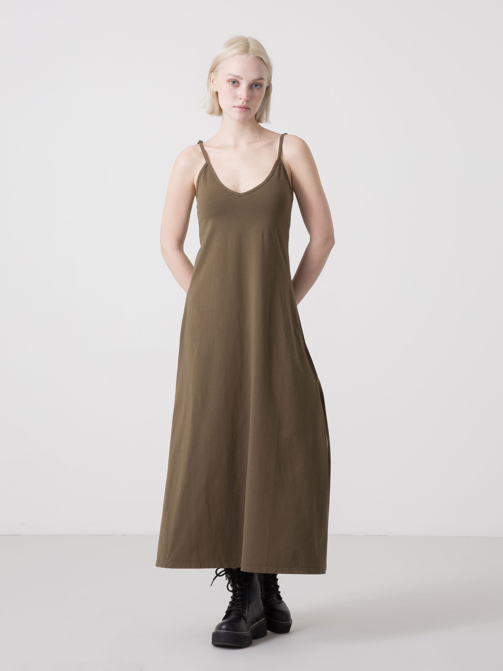 dimensione-danza-abito-lungo-donna-in-jersey-stretch-con-spalline-regolabili-e-s image 1