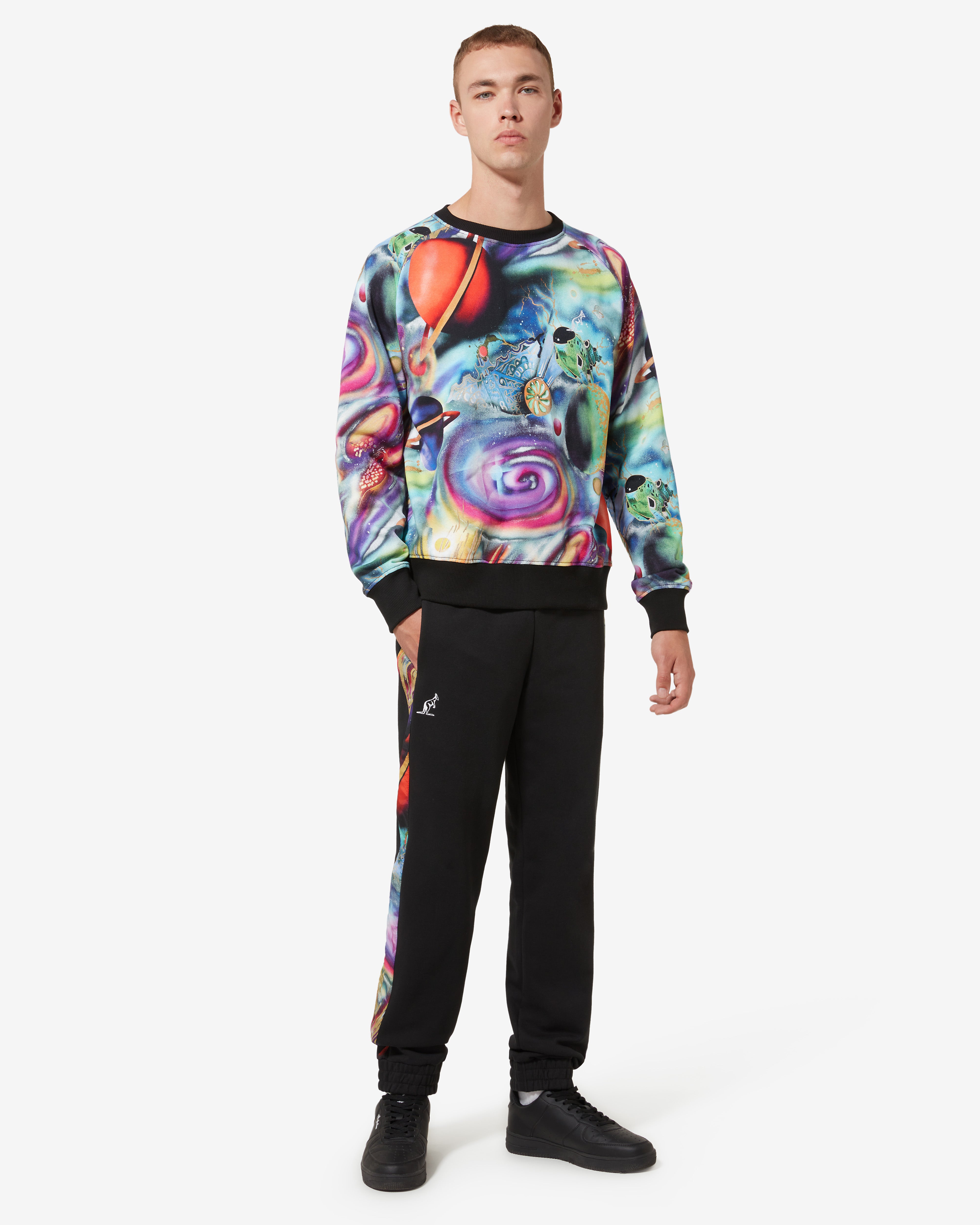 australian-planet-crewneck-felpa-girocollo-cotone-all-over image 2