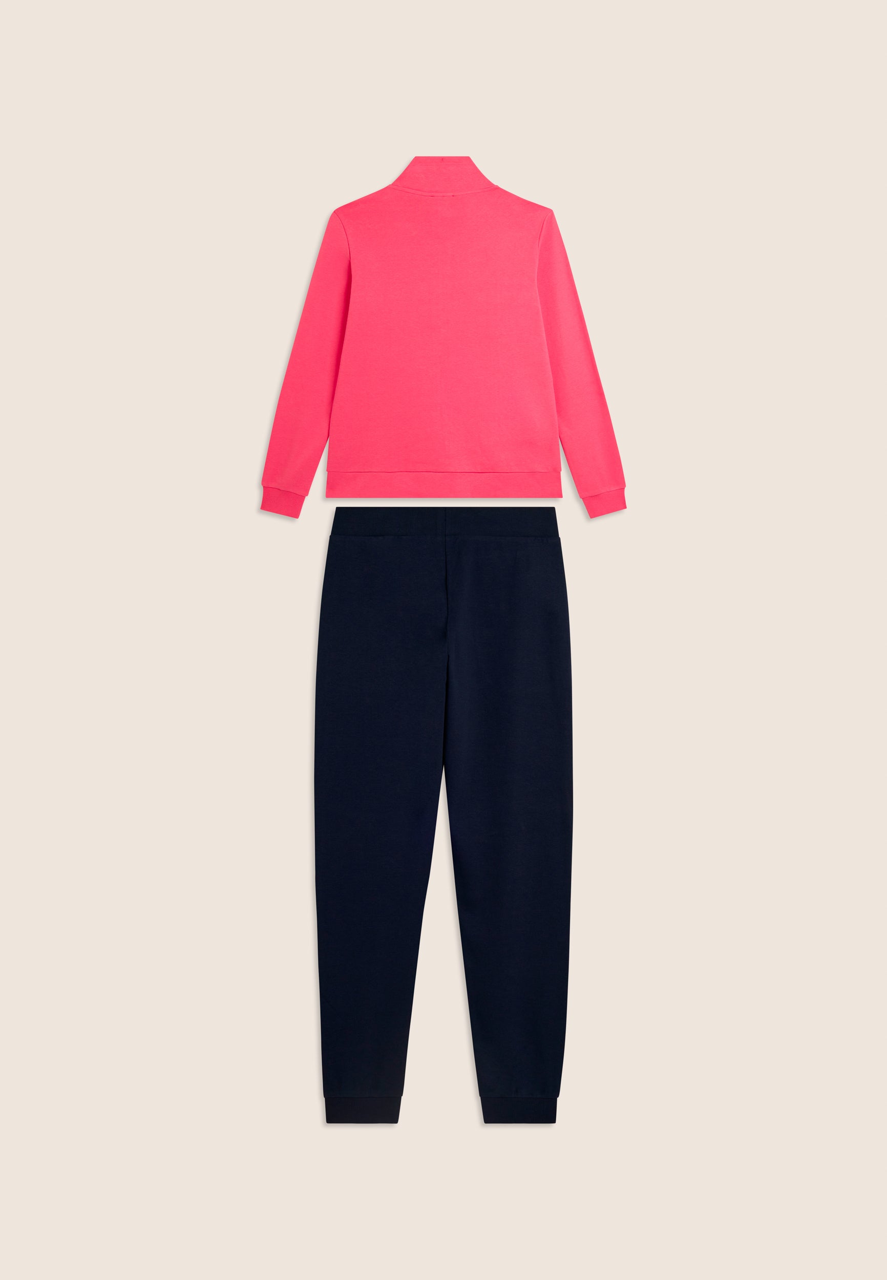 freddy-tuta-donna-zip-collo-alto-100-cotone-logo-perline image 7
