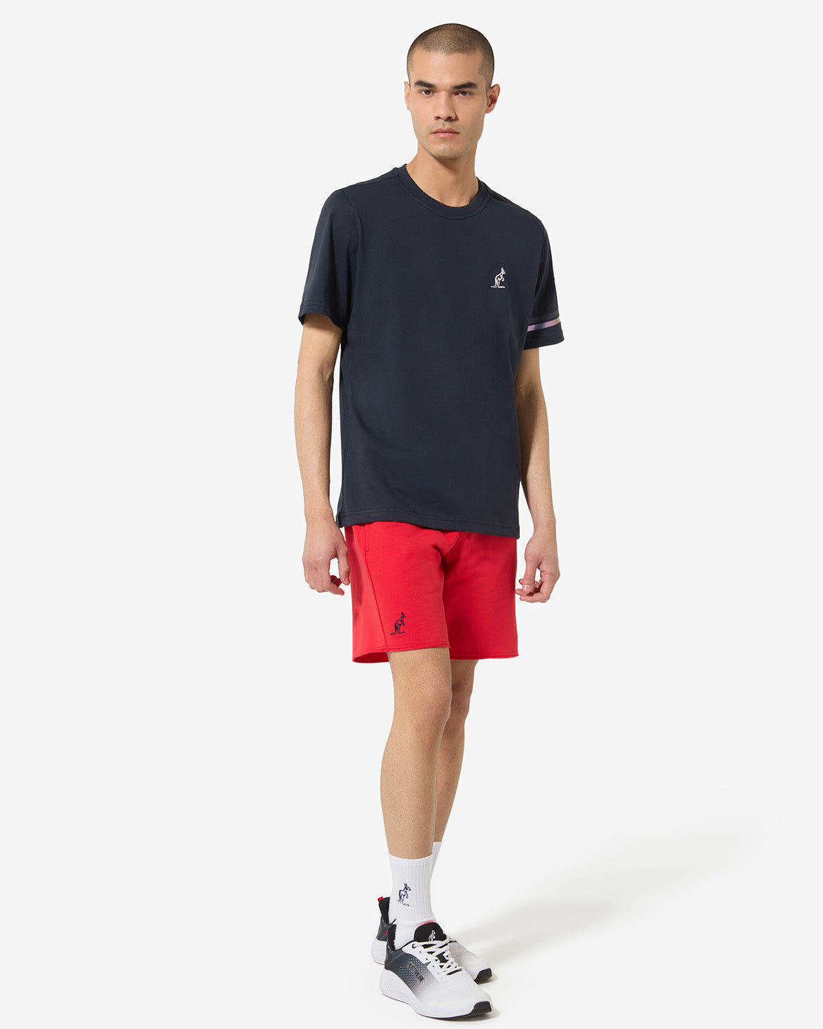australian-essential-short-pantaloncini-felpa-rosso-vivo image 2