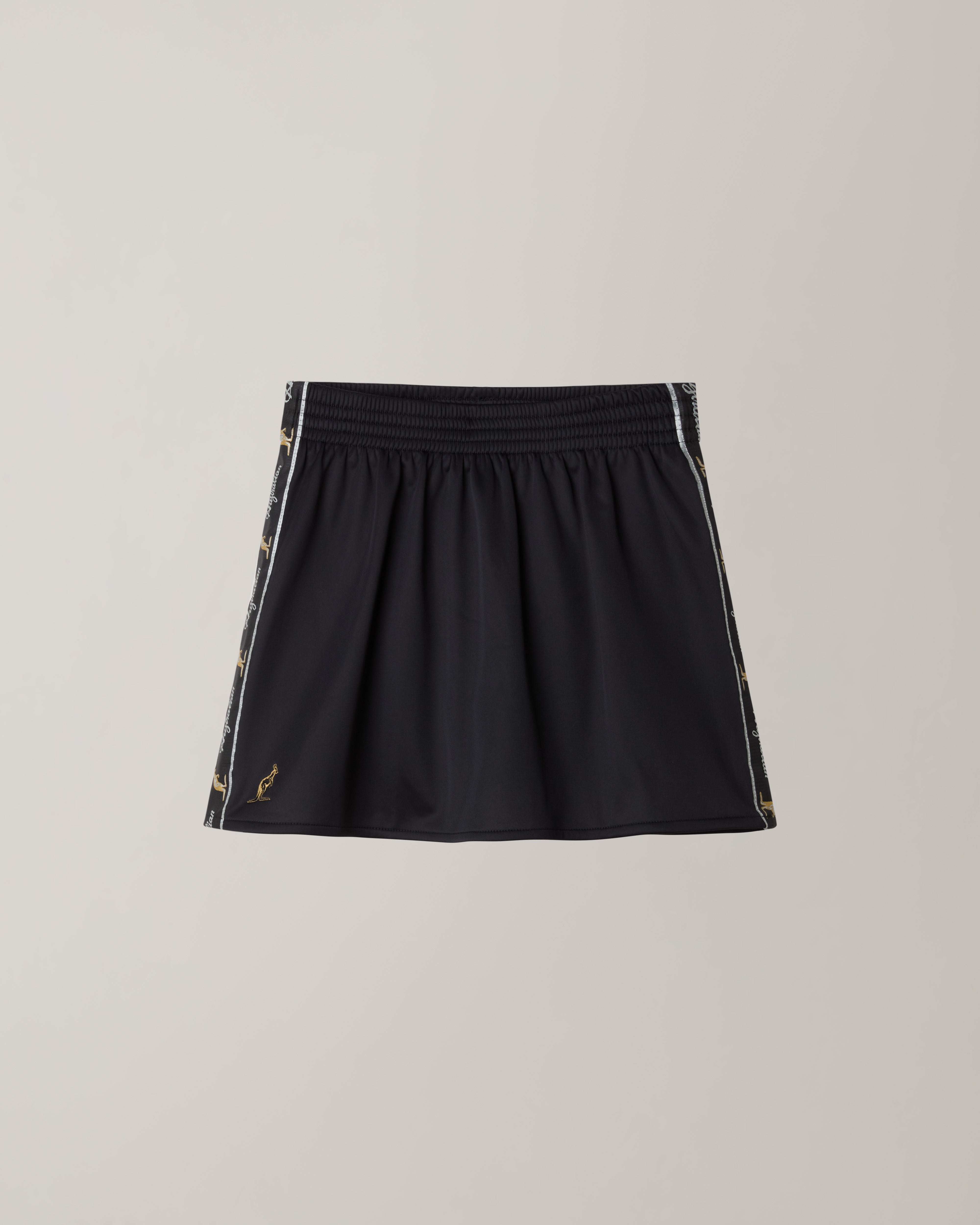 australian-black-tape-skirt-gonna-acetato-con-sottogonna image 1