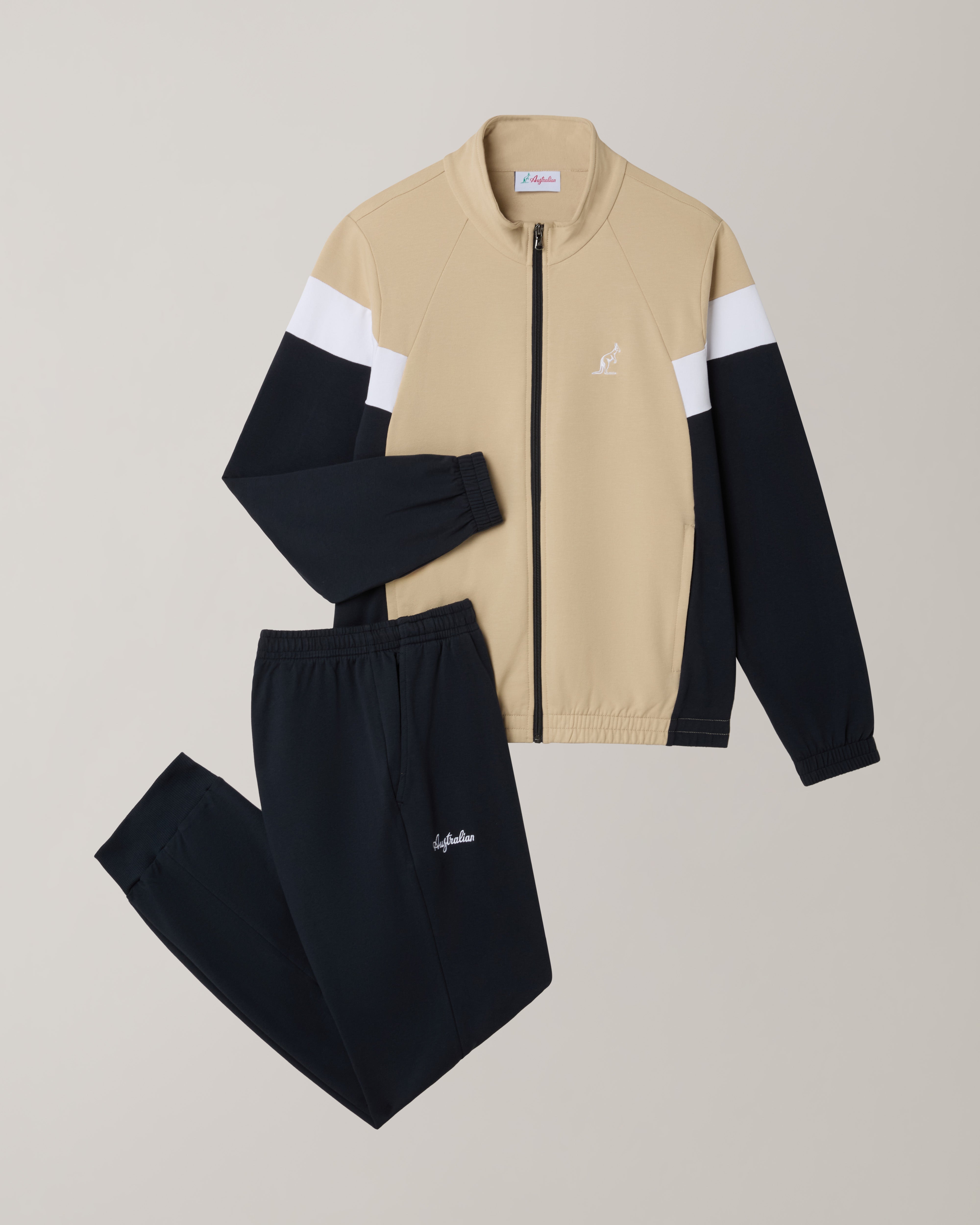 australian-theory-tracksuit-tuta-in-felpa-uomo-sabbia image 8