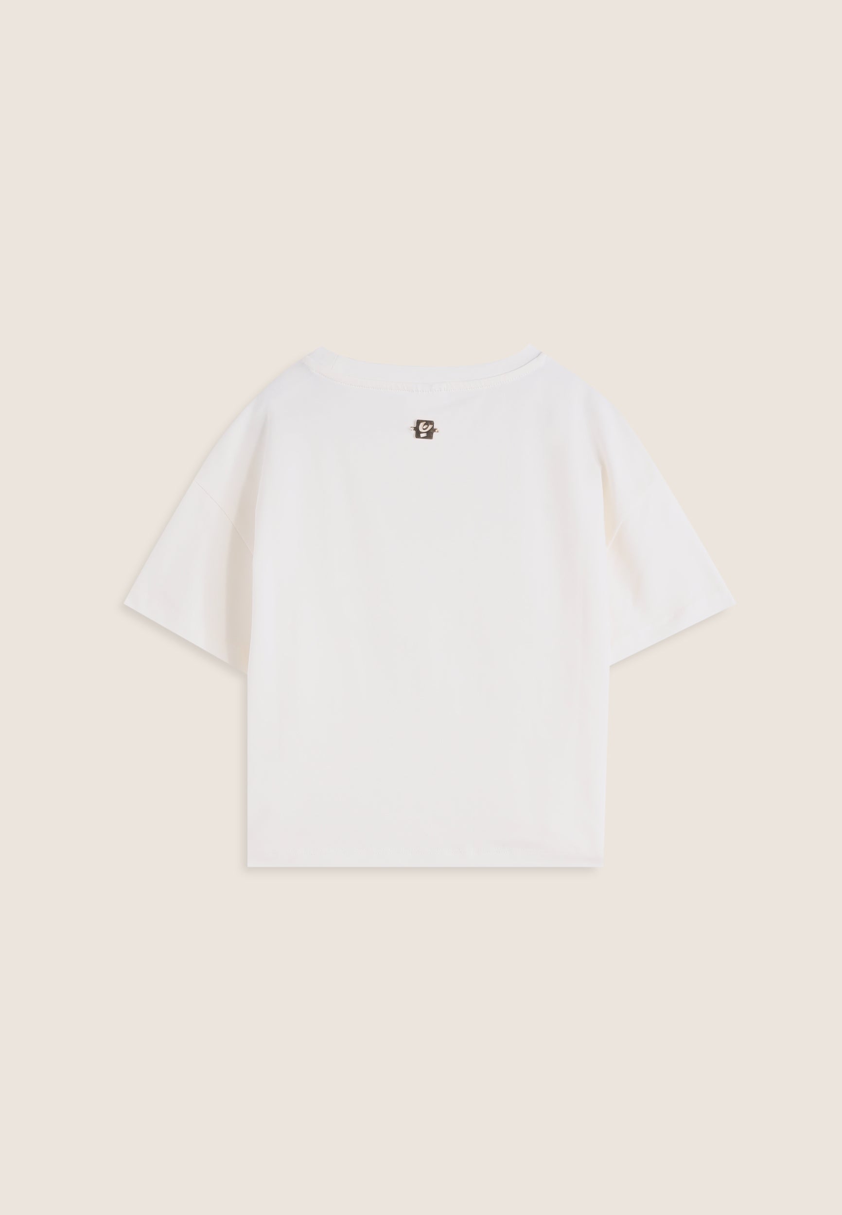 freddy-t-shirt-cropped-bambina-comfort-con-logo-borchiato image 5