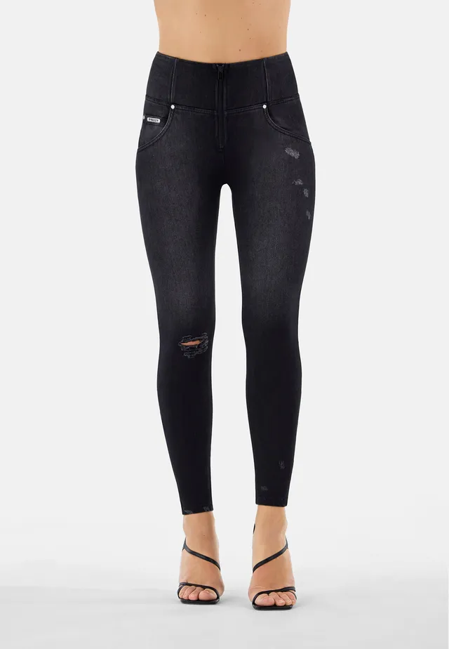 freddy-jeans-push-up-wr-up-superskinny-vita-alta-denim-navetta-con-strappi-tence image 1