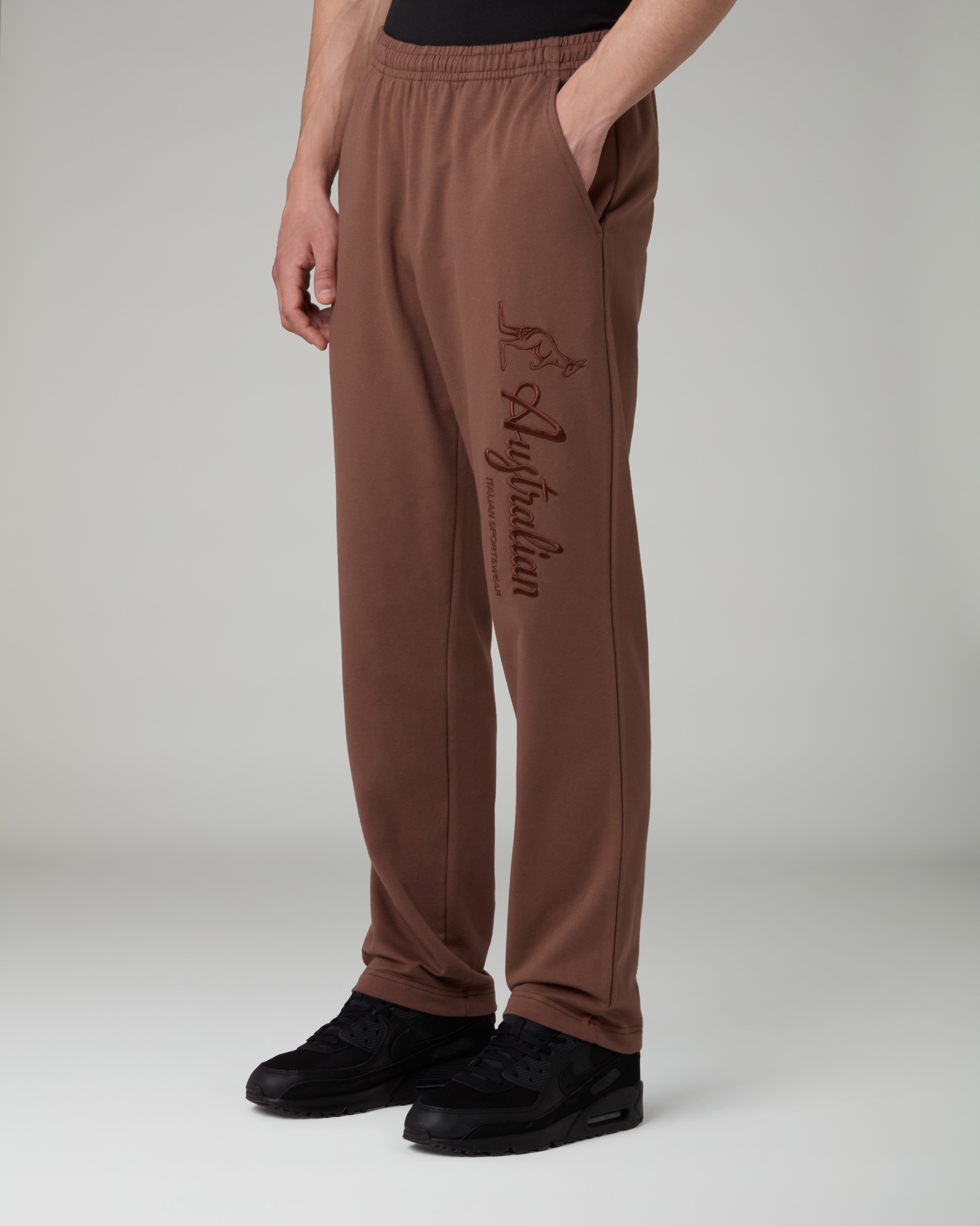 australian-statement-logo-track-pant-pantalone-tuta-in-felpa-made-in-italy image 1