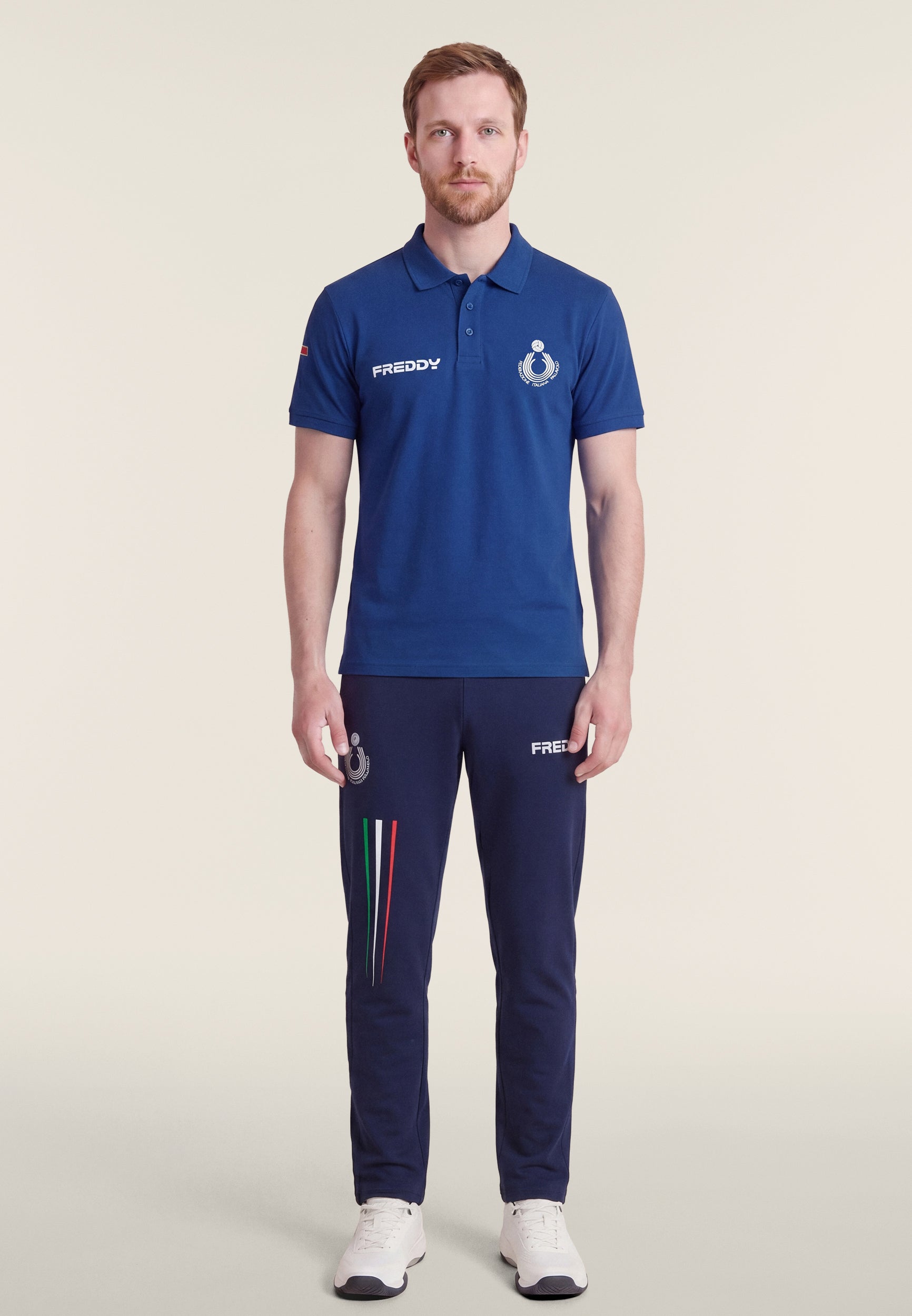 freddy-fipav-polo-uomo-piquet-cotone-regular-fit-arbitri image 2