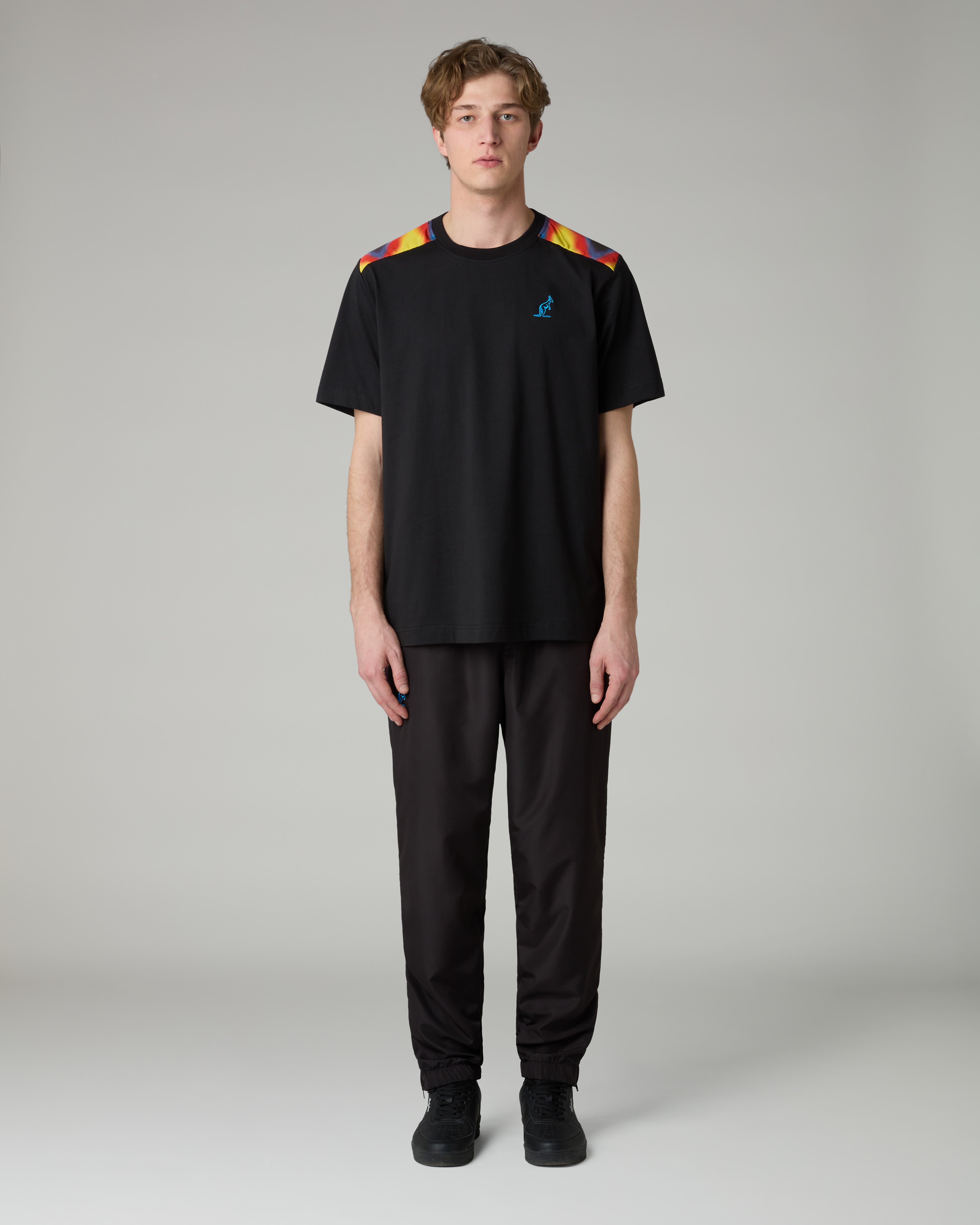 australian-fuel-cotton-t-shirt-maglietta-cotone-nero image 2