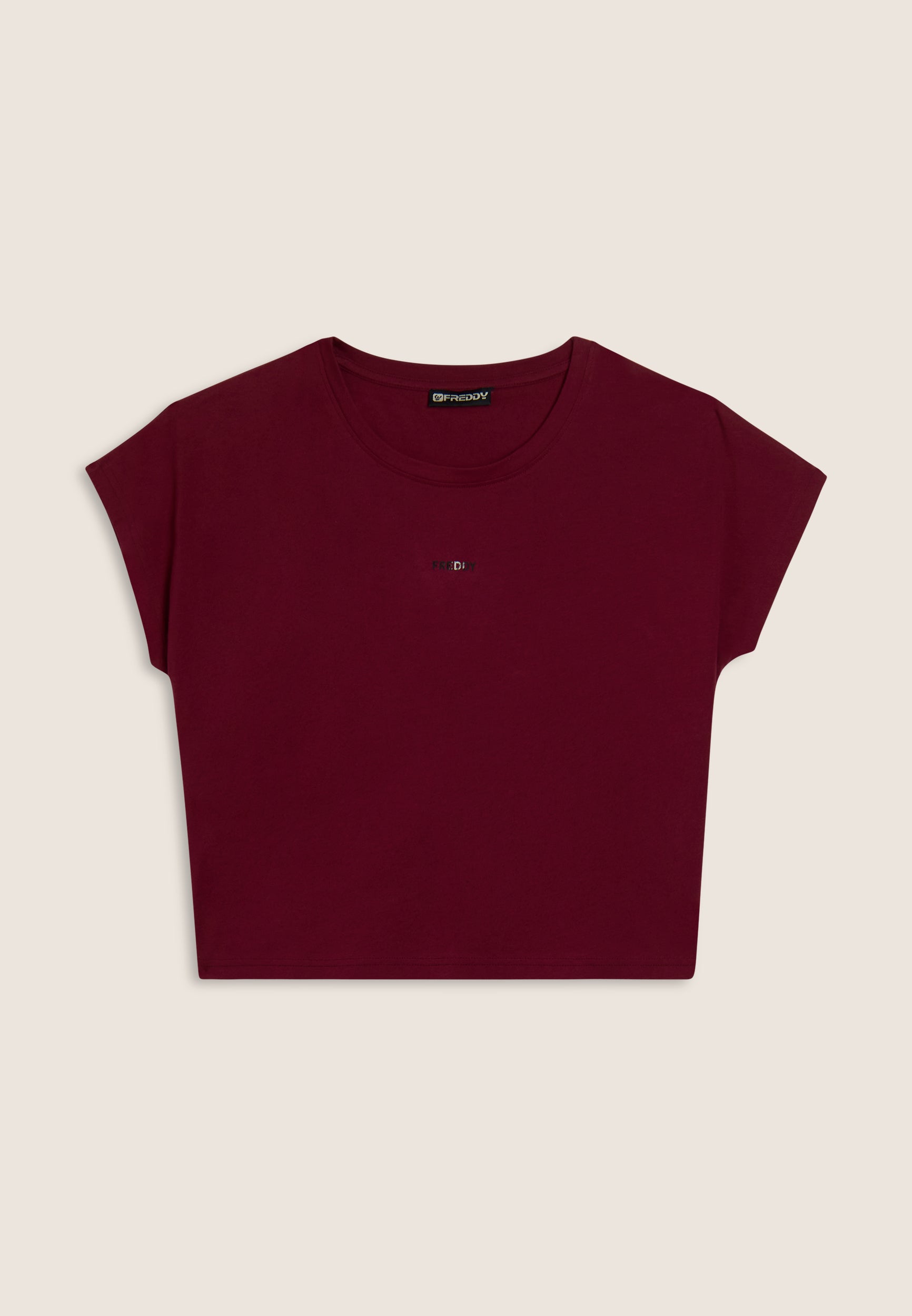 freddy-t-shirt-donna-comfort-con-stampa-today-is-your-day-maniche-ad-aletta image 5