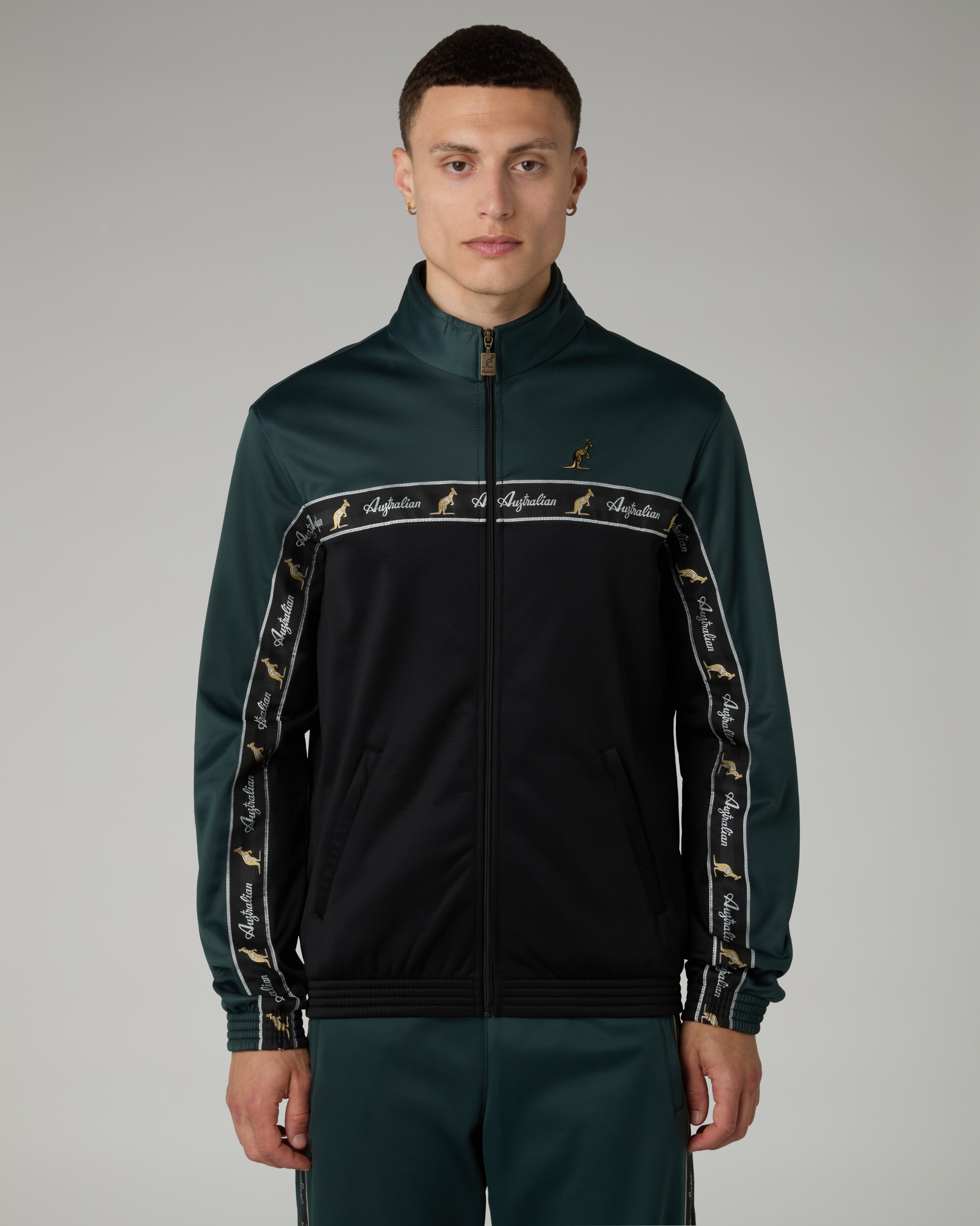 australian-duo-track-jacket-in-acetato-verde-bosco-full-zip image 1