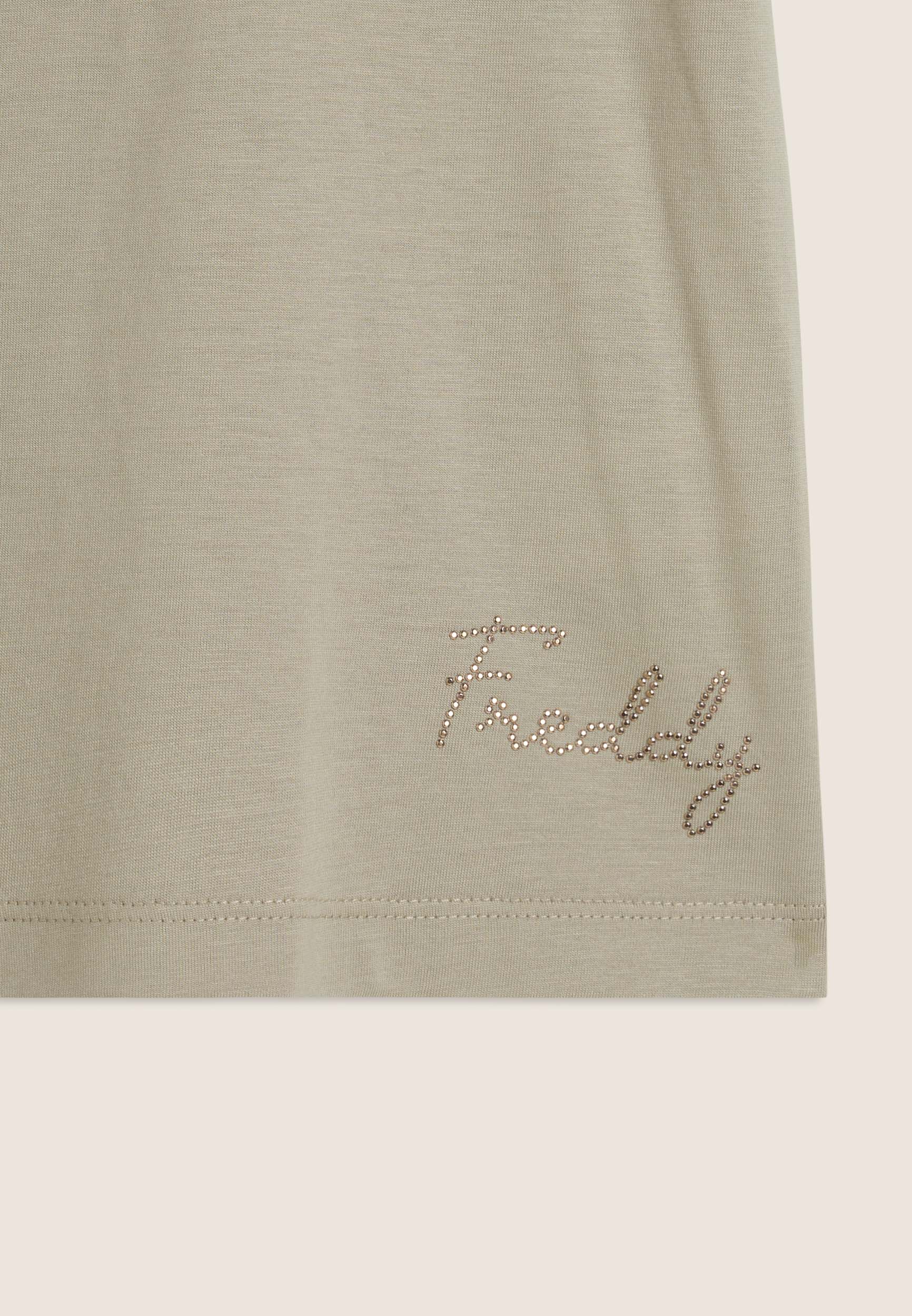 freddy-t-shirt-donna-in-jersey-con-ricami-floreali-sangallo image 8