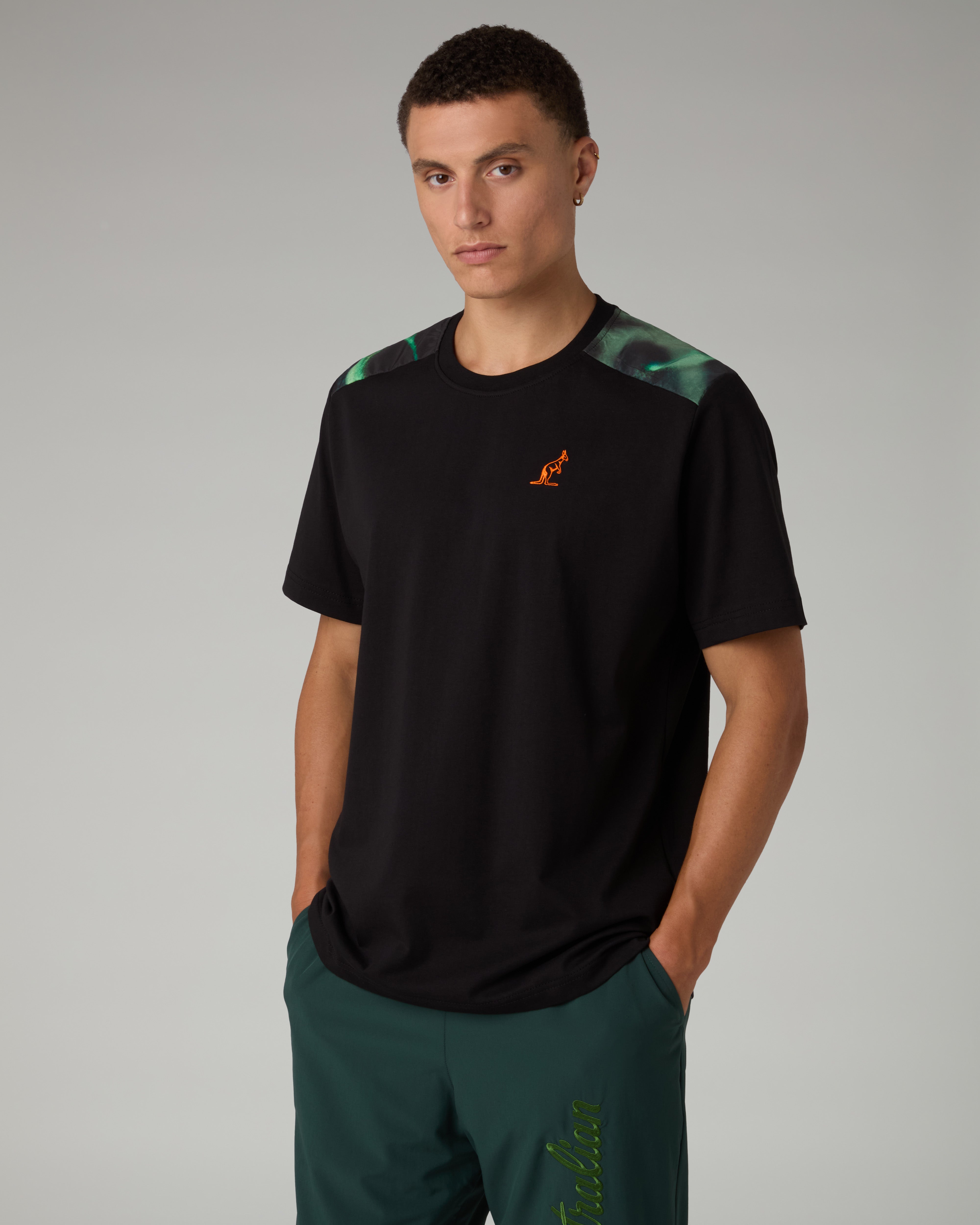australian-blanca-cotton-t-shirt-nero-t-shirt-in-cotone image 1