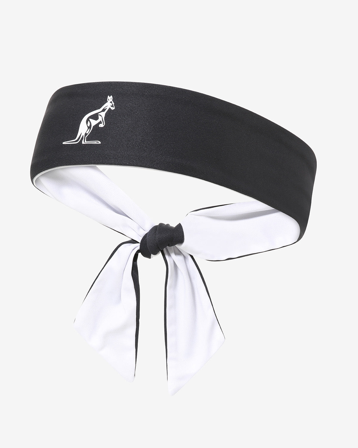 australian-bi-color-sweatband-tennis-fascia-nera-a-contrasto image 1