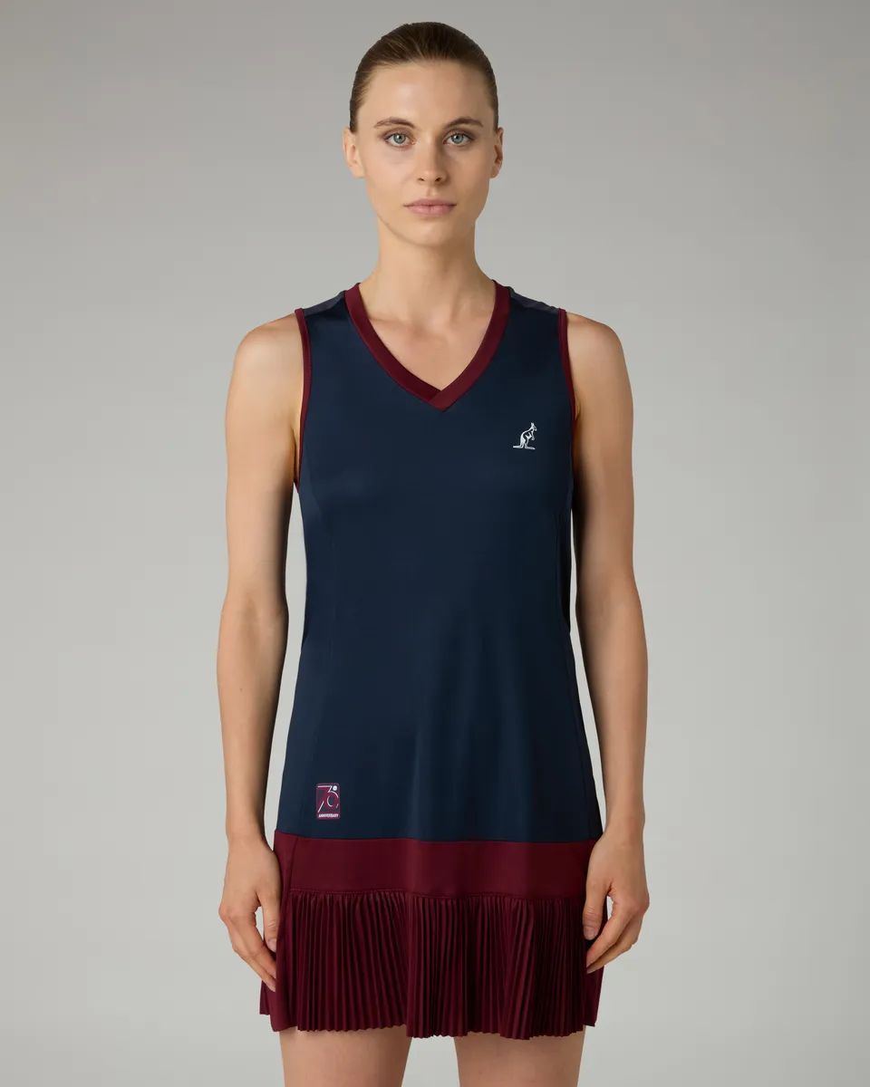australian-perfect-dress-abito-tennis-eclipse-blue-fw26 image 1