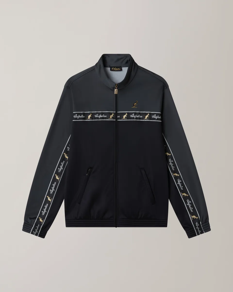 australian-duo-track-jacket-giacca-full-zip-in-acetato-grigio-titanio image 1