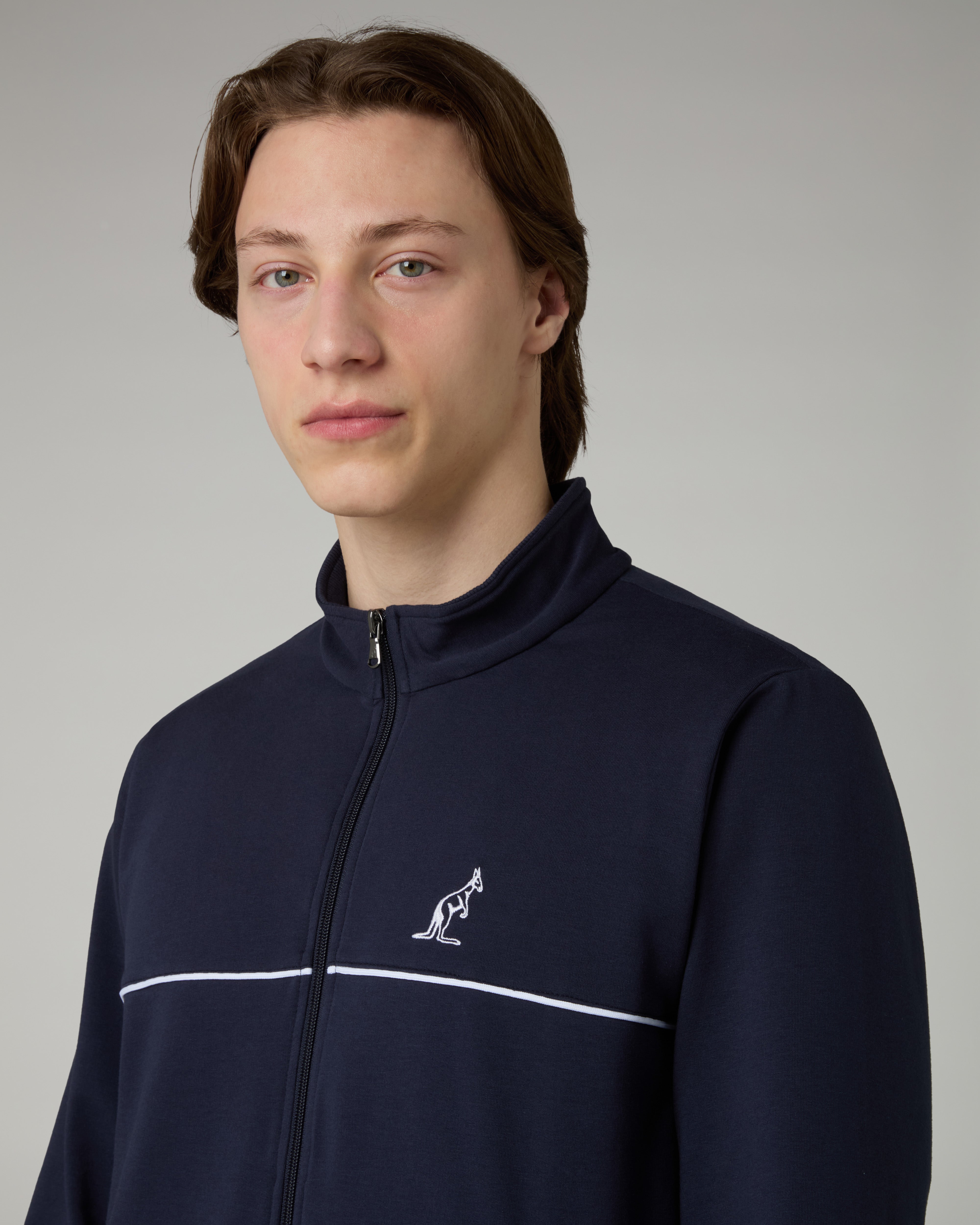australian-essential-line-tracksuit-tuta-felpa-blu-eclipse image 4