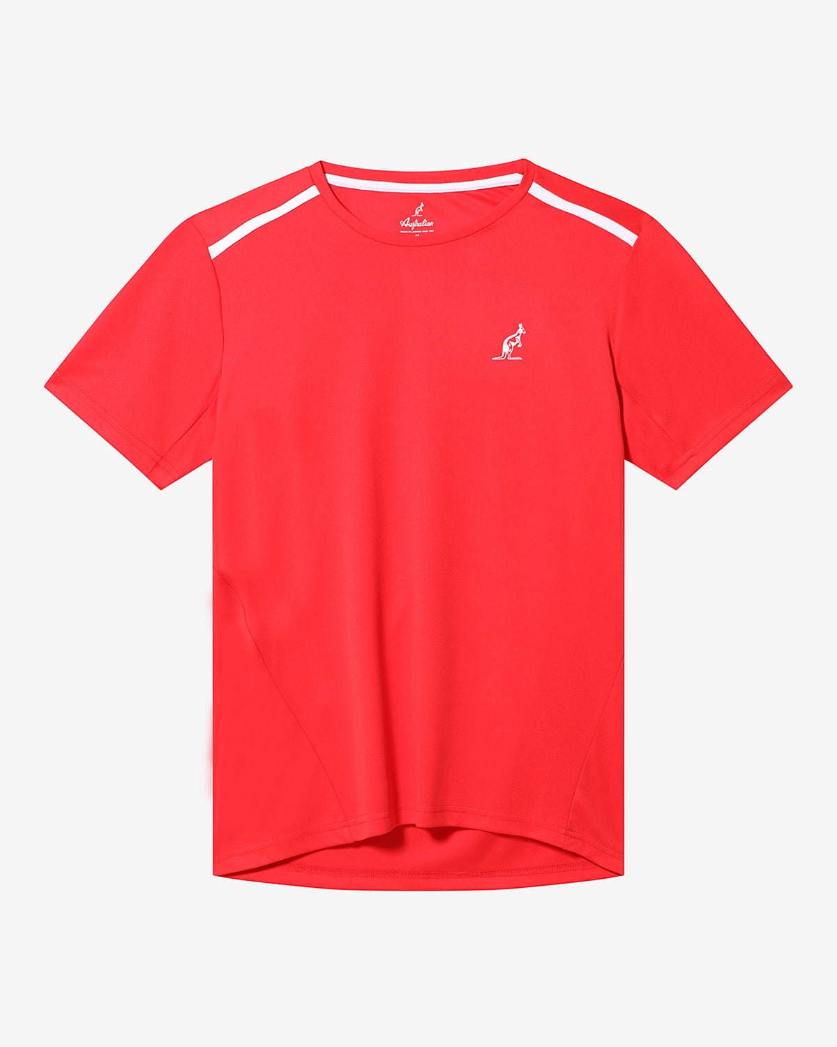 australian-t-shirt-ace-rosso-vivo-maglietta-tecnica-tennis-traspirante image 5