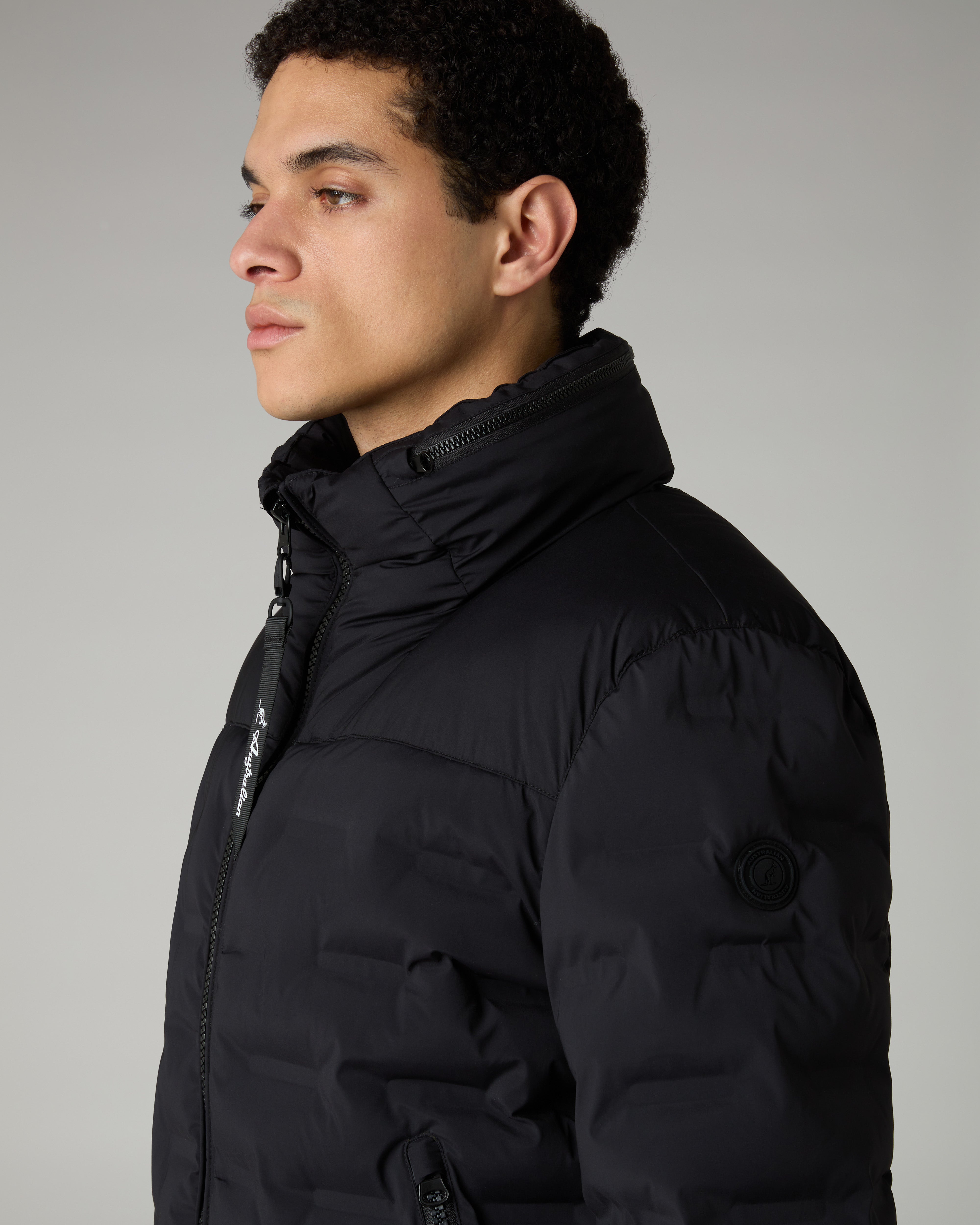 australian-3-d-jacket-giubbotto-trapuntato-nero image 5