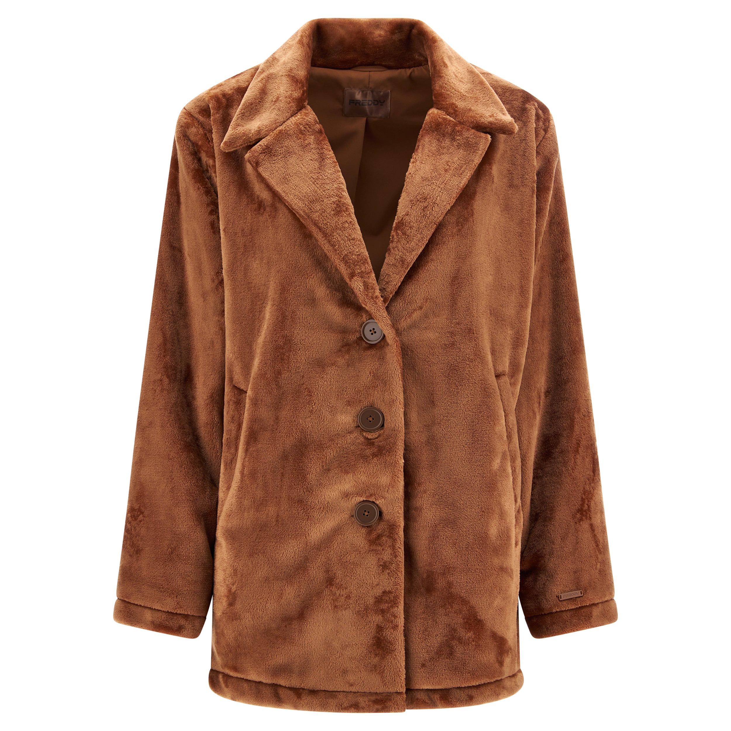 freddy-cappotto-teddy-coat-oversize-donna-pelliccia-sintetica-doubleface image 6