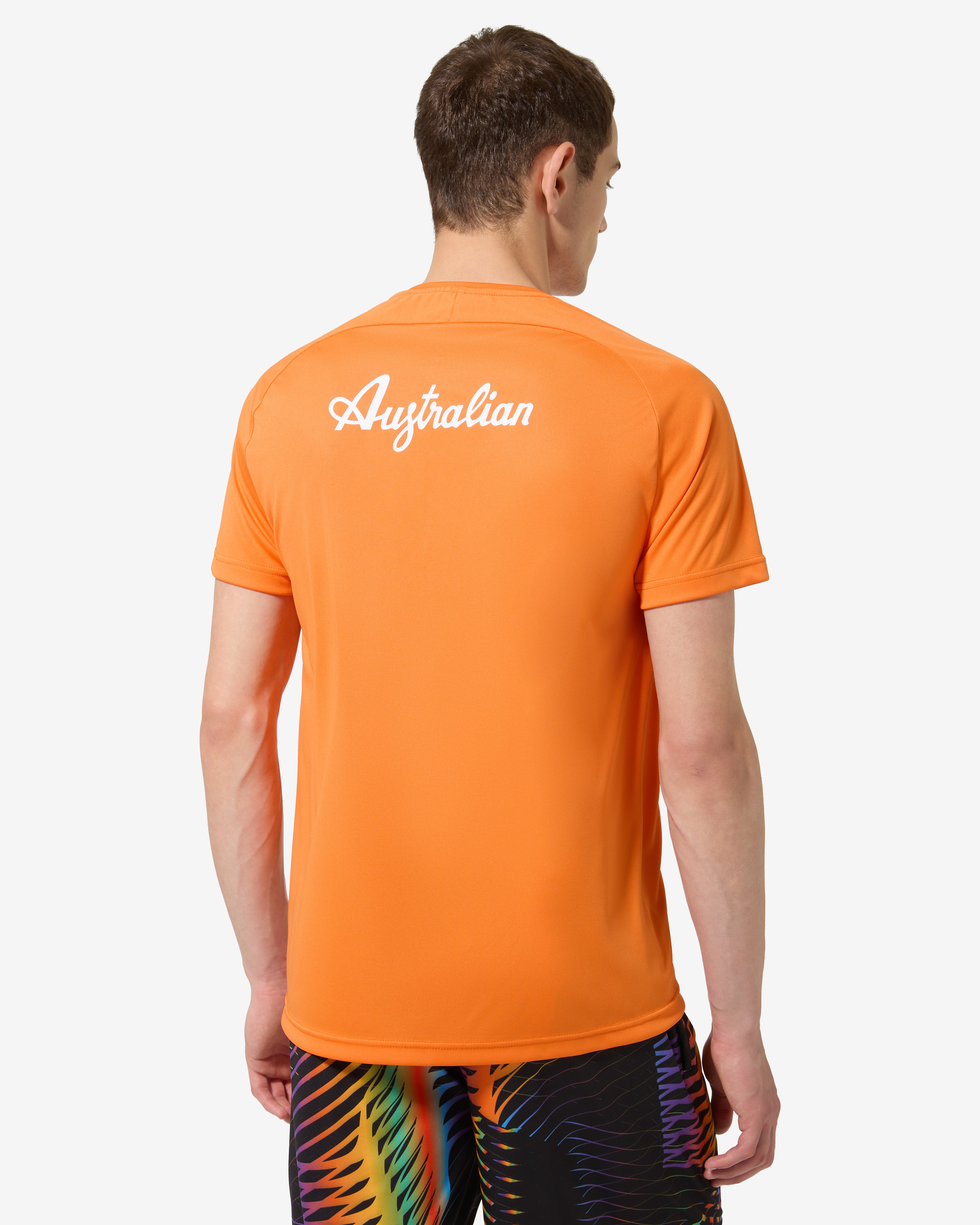 australian-easy-t-shirt-padel-arancio-acceso image 3