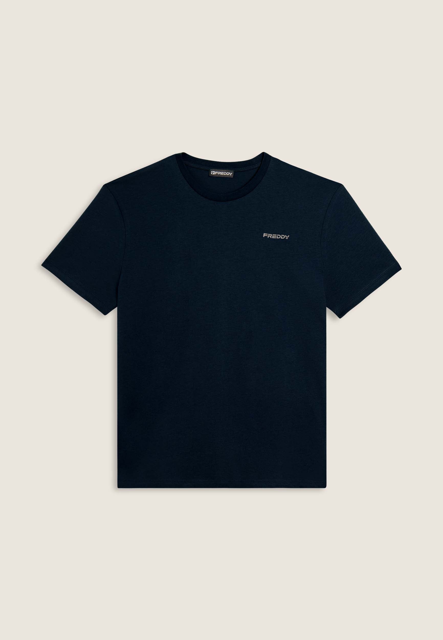 freddy-t-shirt-basic-uomo-in-cotone-con-logo-cuore image 8