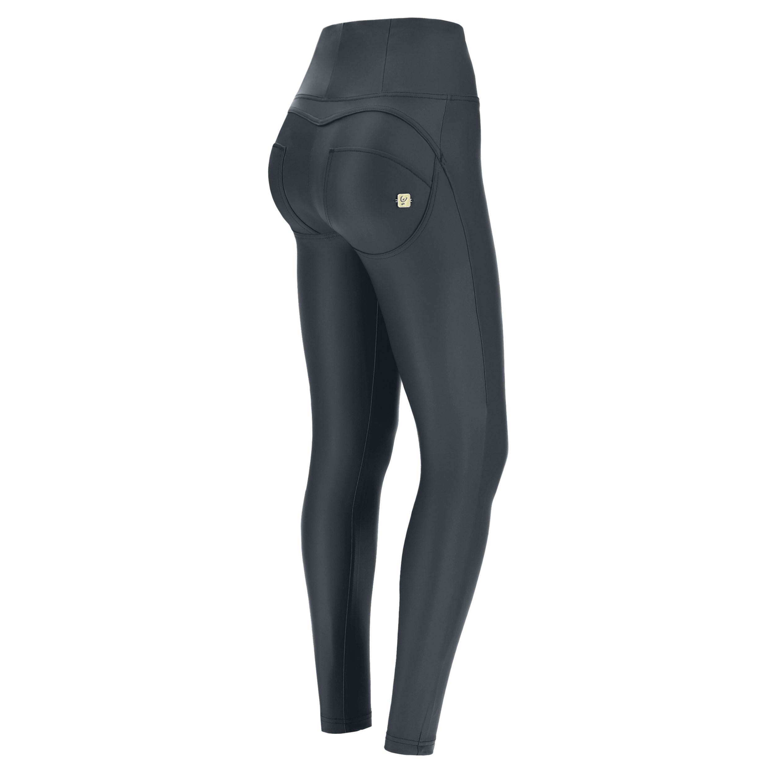freddy-pantaloni-push-up-wr-up-similpelle-vita-alta-skinny image 3