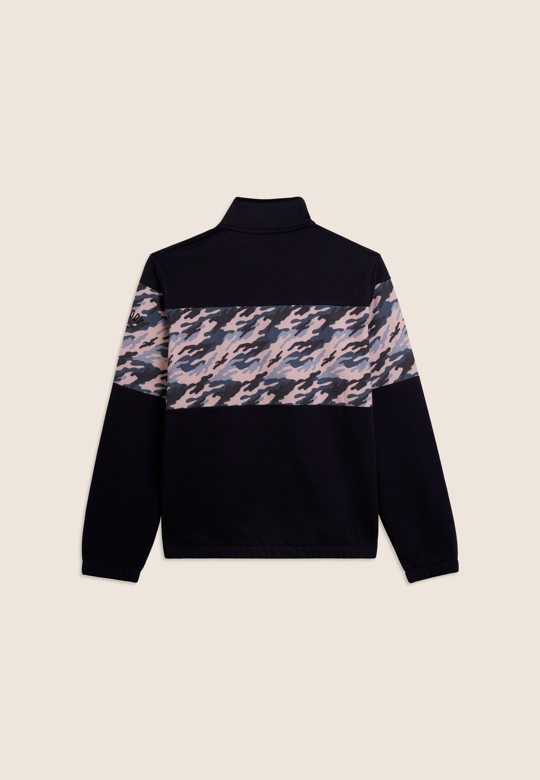 freddy-wr-up-felpa-collo-alto-full-zip-uomo-con-inserto-camouflage image 2