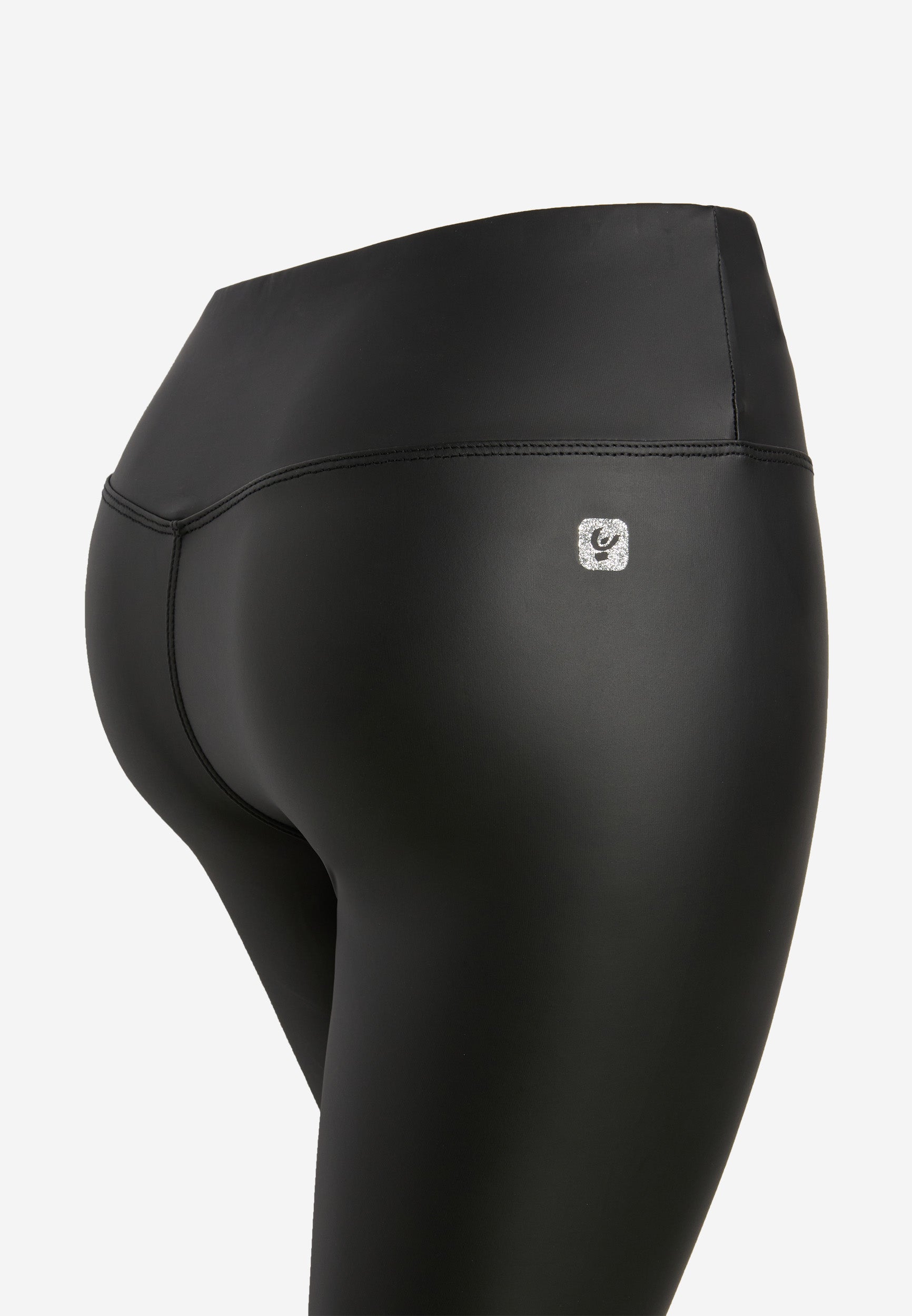 freddy-leggings-vita-alta-7-8-coated-effetto-pelle image 6