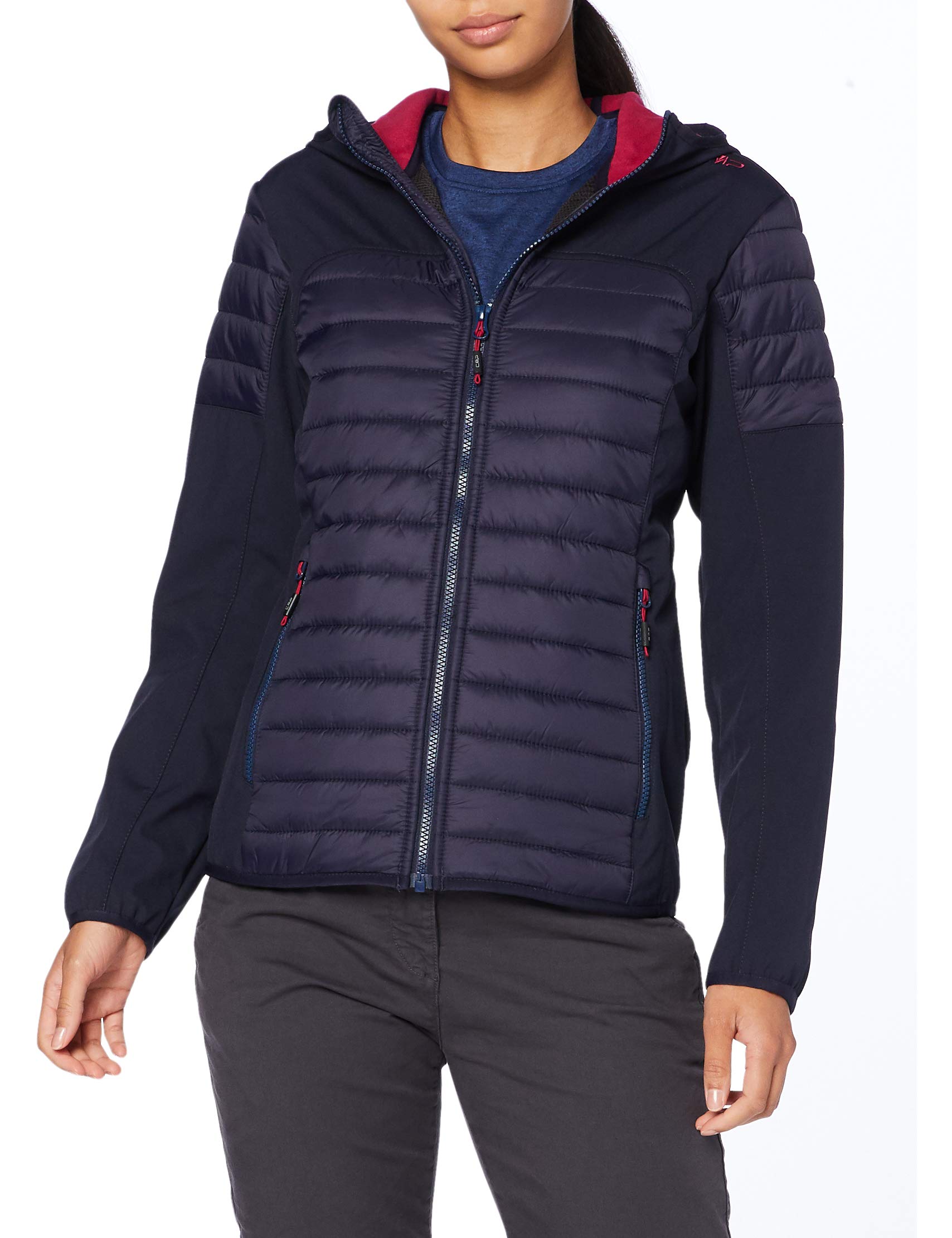 cmp-giacca-softshell-donna-con-cappuccio-fisso image 3