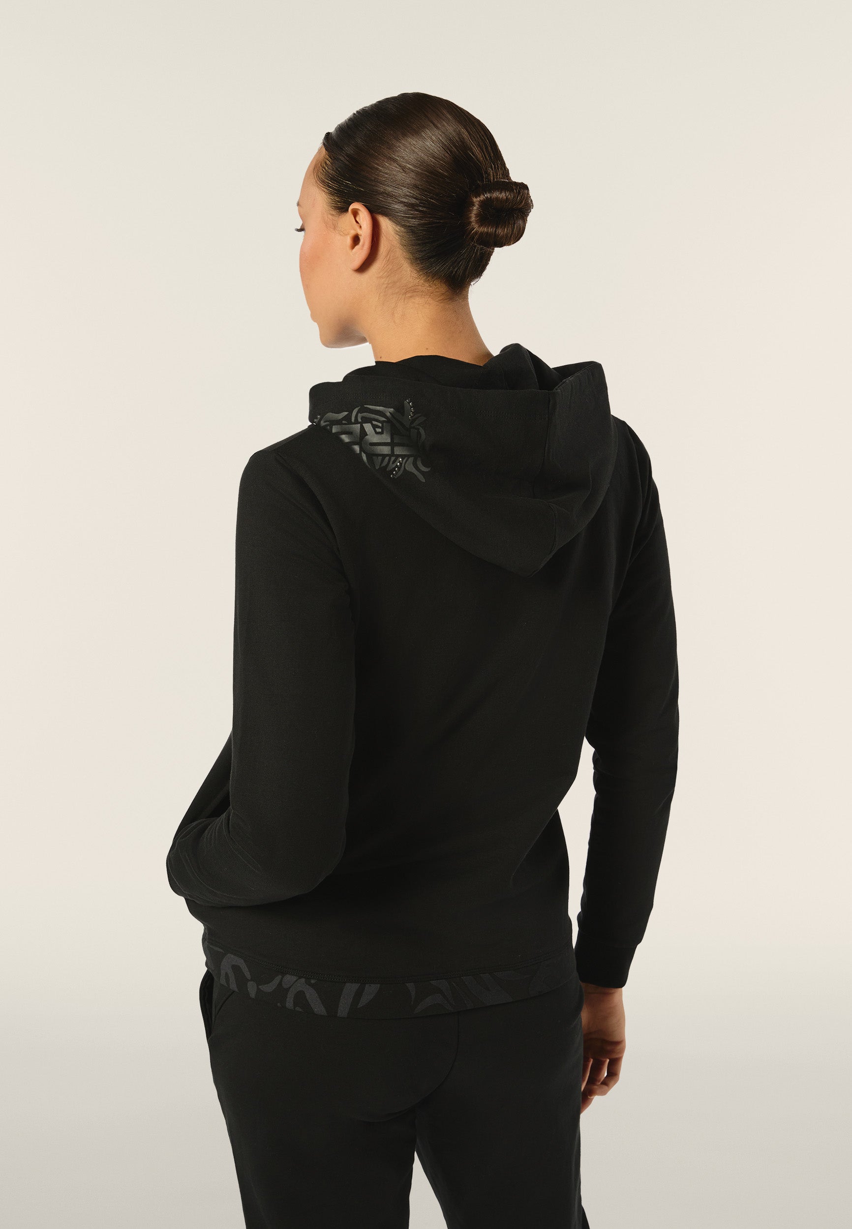 freddy-felpa-comfort-fit-con-zip-e-cappuccio-decorato-da-stampa-floreale image 3