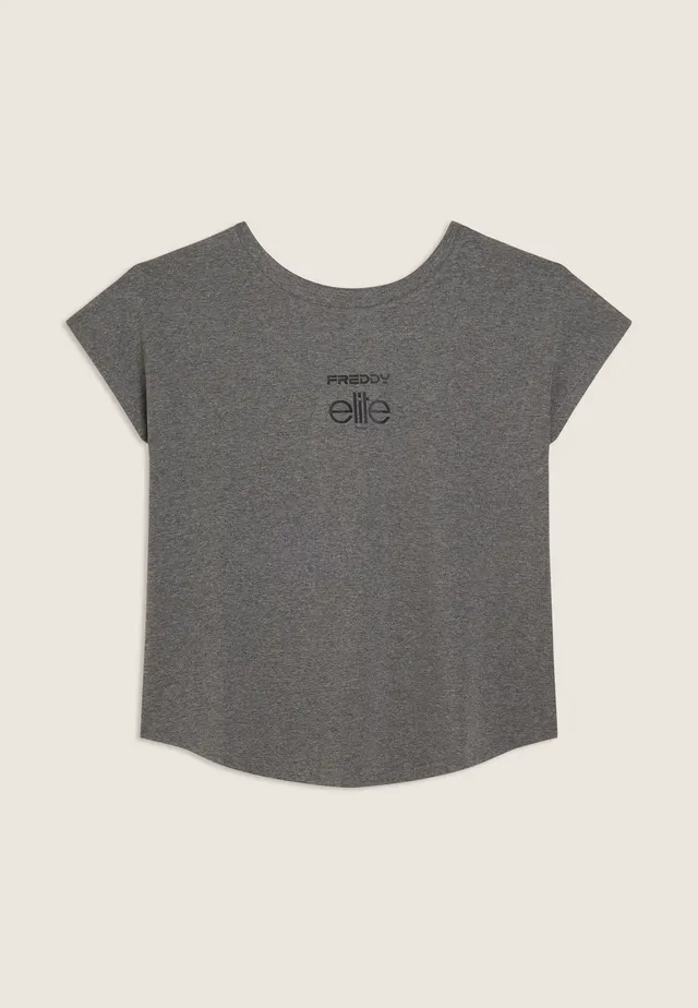 freddy-elite-t-shirt-m-lange-bi-fronte-donna-maniche-corte image 1