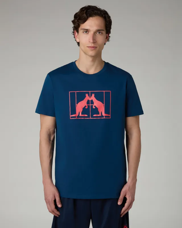 australian-gemini-t-shirt-in-cotone-eclipse-blue image 1