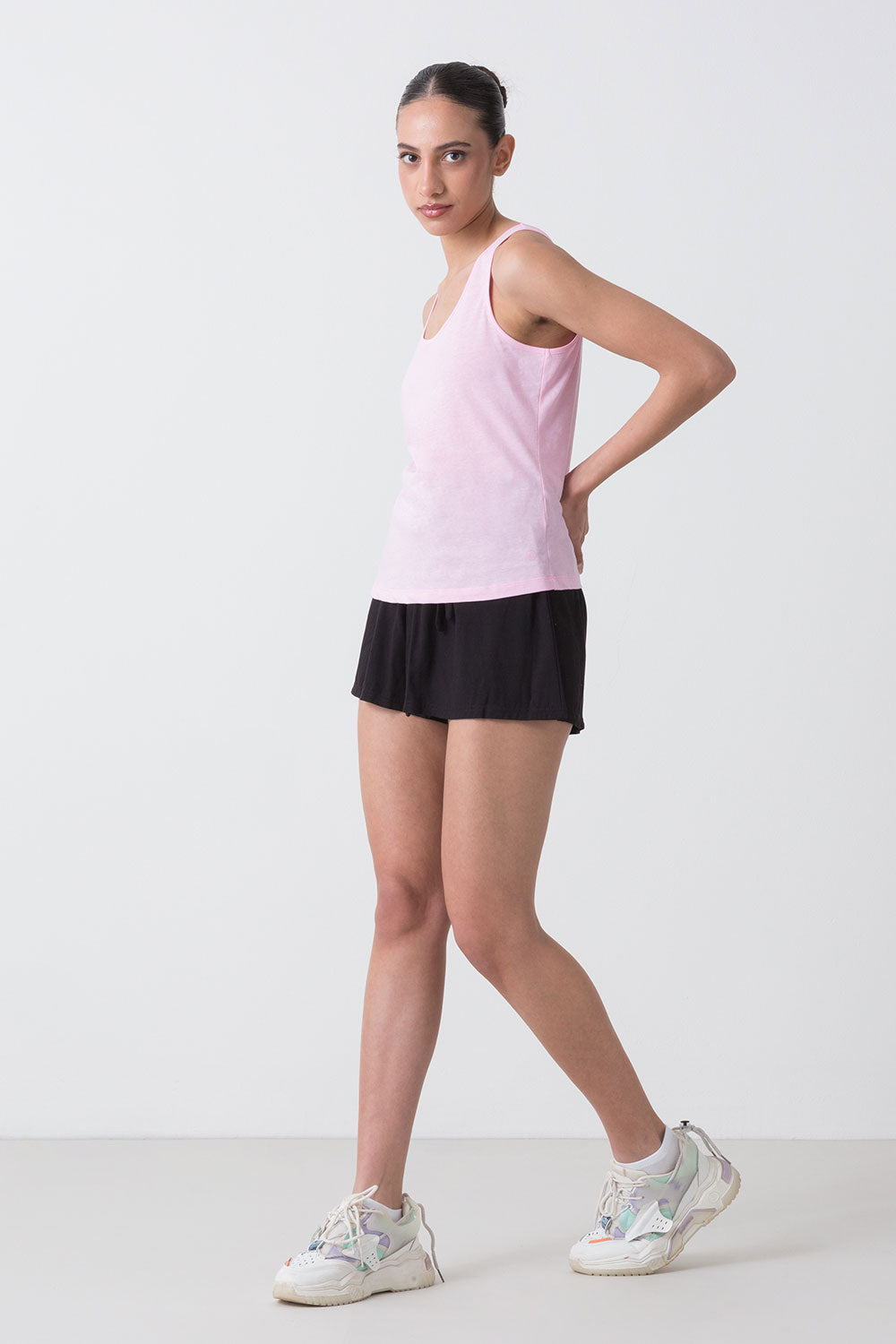 dimensione-danza-summer-canotta-donna-in-jersey-leggero-con-logo image 2