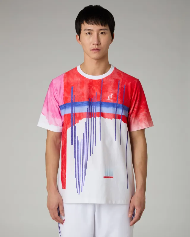 australian-goran-t-shirt-cotone-bright-red image 1