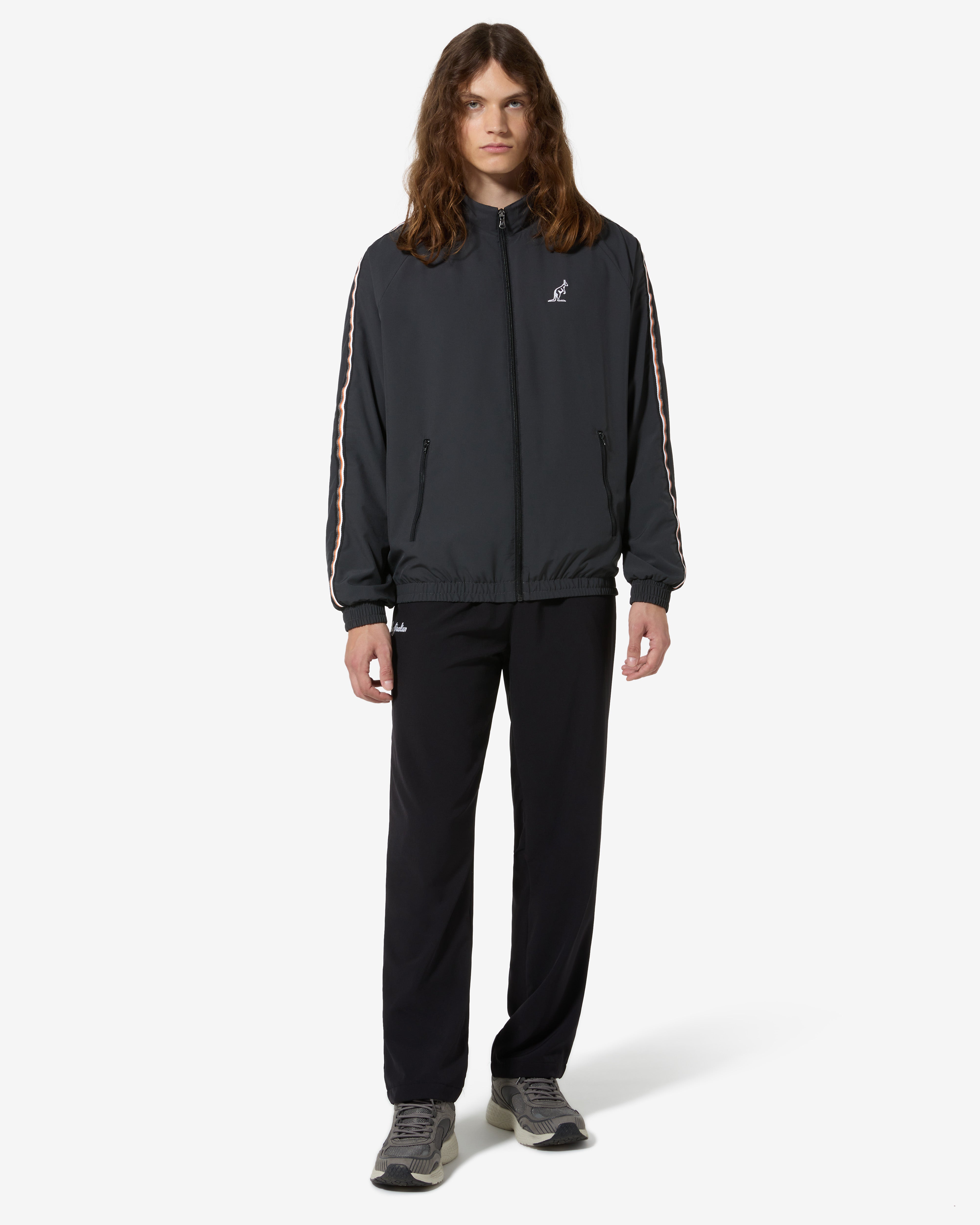 australian-dna-tartan-tracksuit-tuta-grigio-titanio-slam-bi-elastica image 1